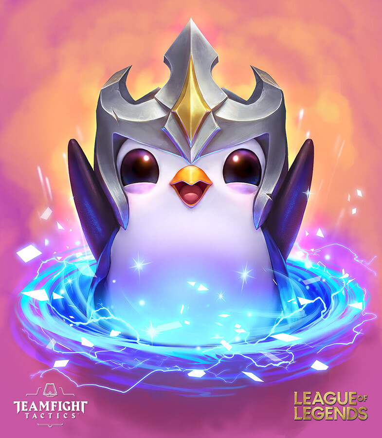 Feather Knight Pengu Teamfight Tactics Splash Wallpapers