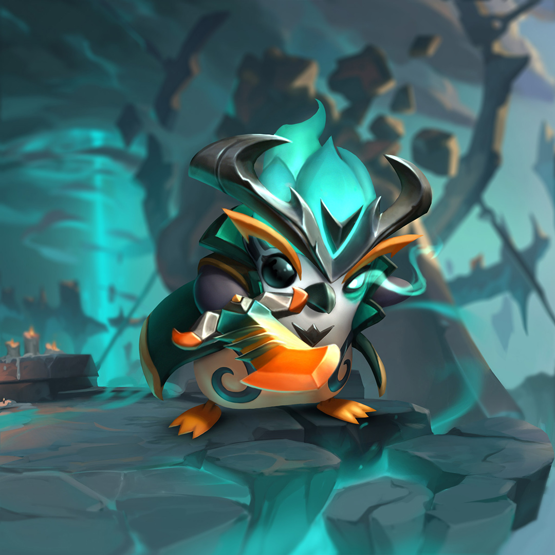 Feather Knight Pengu Teamfight Tactics Splash Wallpapers