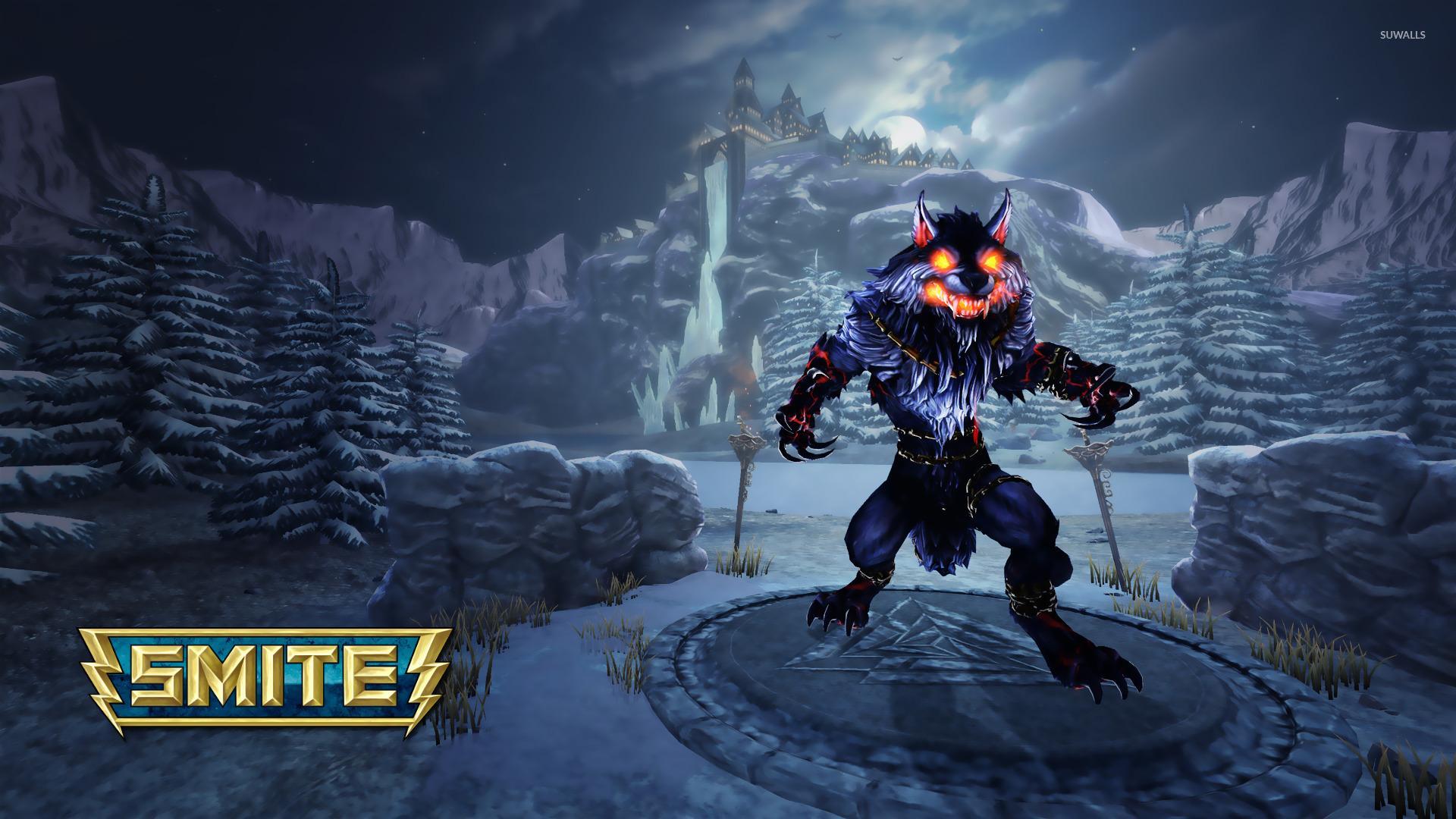 Finrawr Fenrir Smite Wallpapers