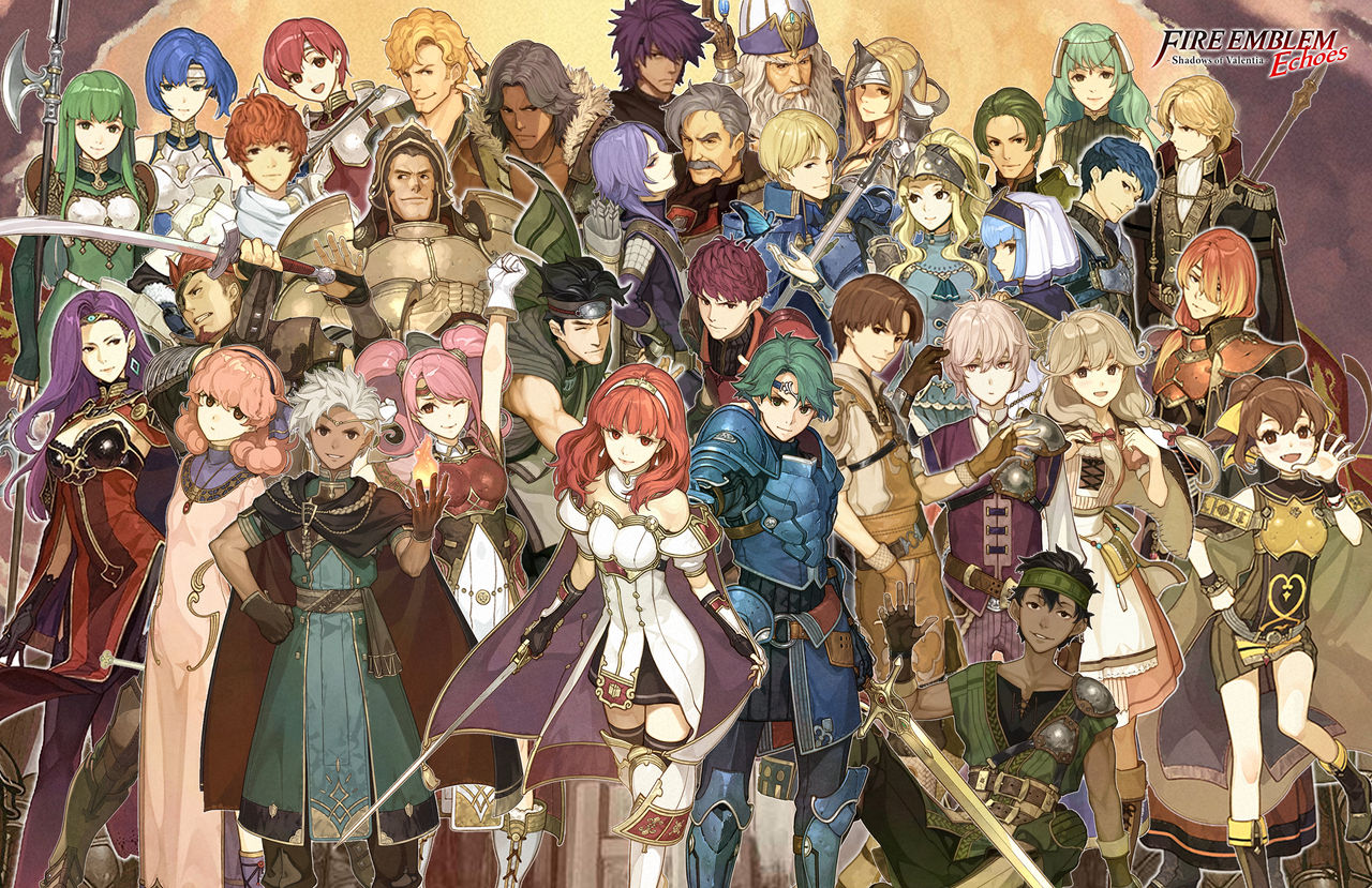 Fire Emblem Echoes: Shadows of Valentia Wallpapers