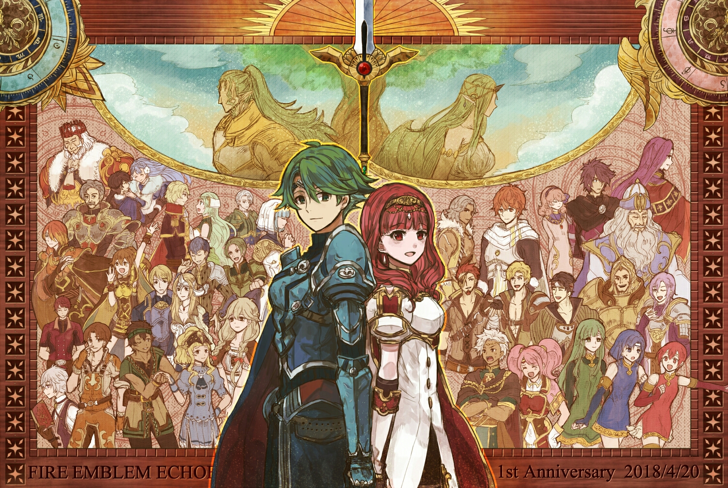 Fire Emblem Echoes: Shadows of Valentia Wallpapers