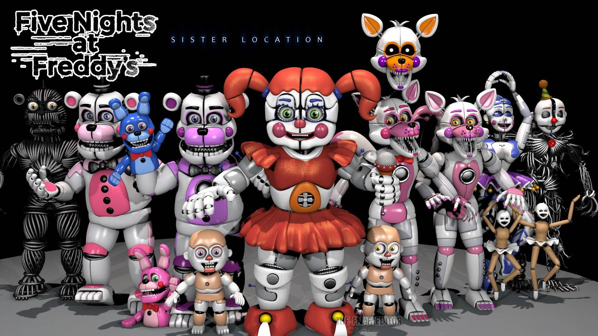 Five Nights at Freddy's: Sister Location Wallpapers