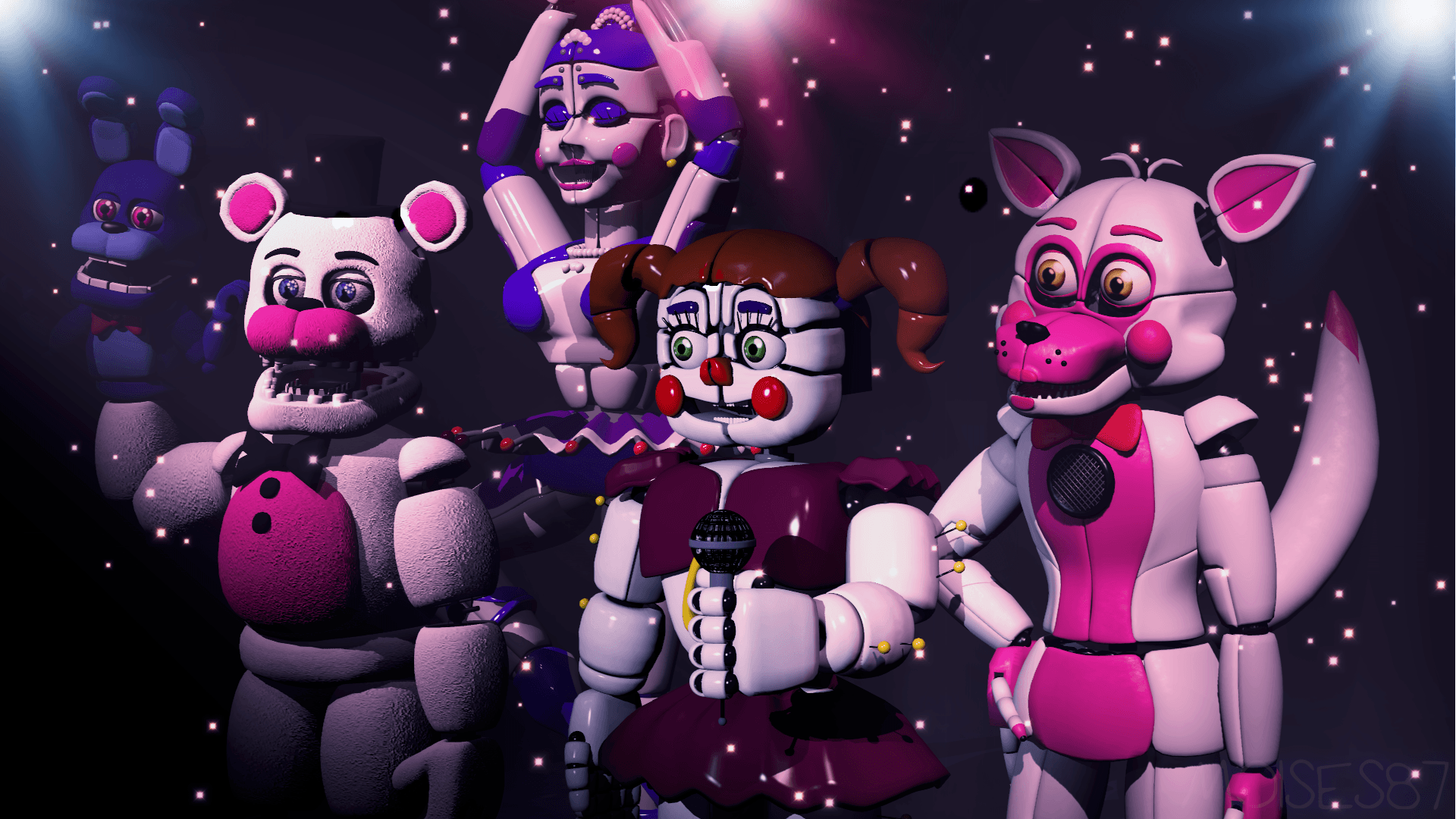 Five Nights at Freddy's: Sister Location Wallpapers