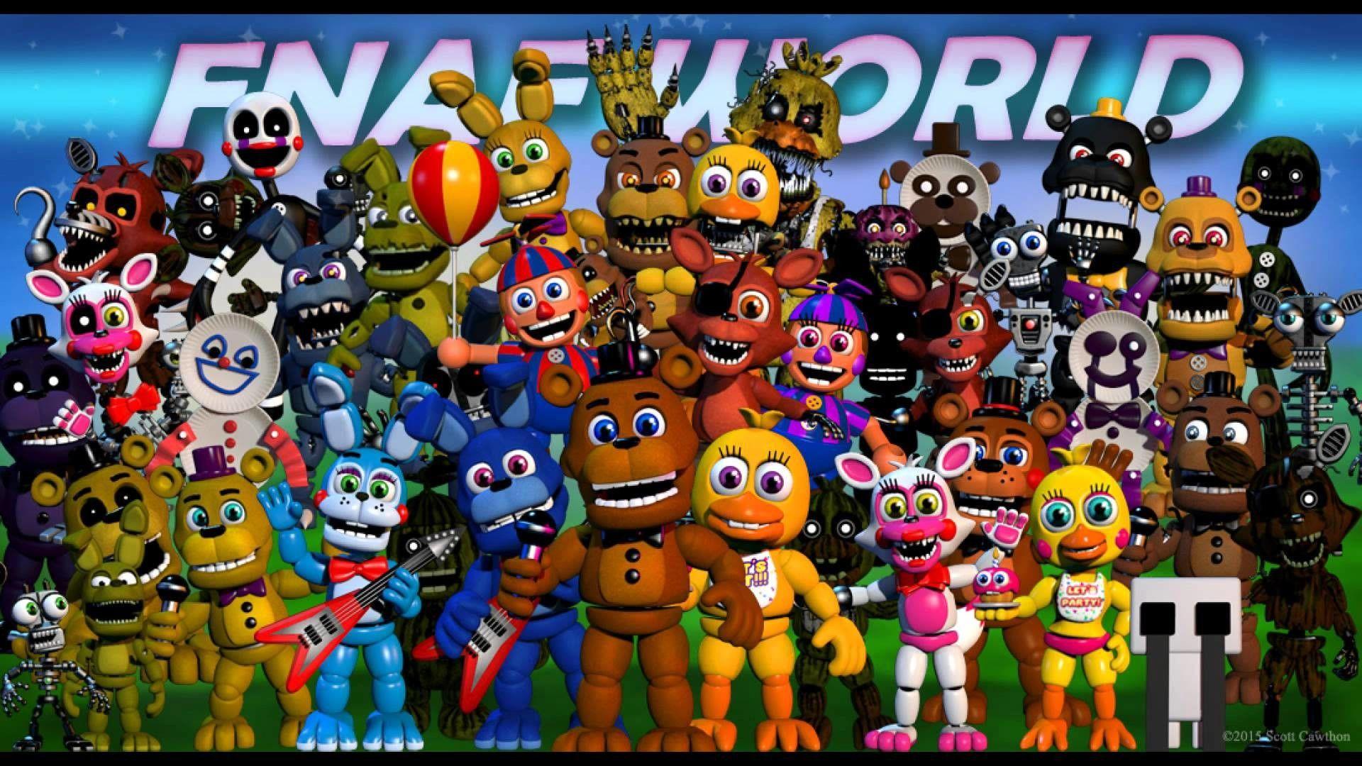 FNaF World Wallpapers