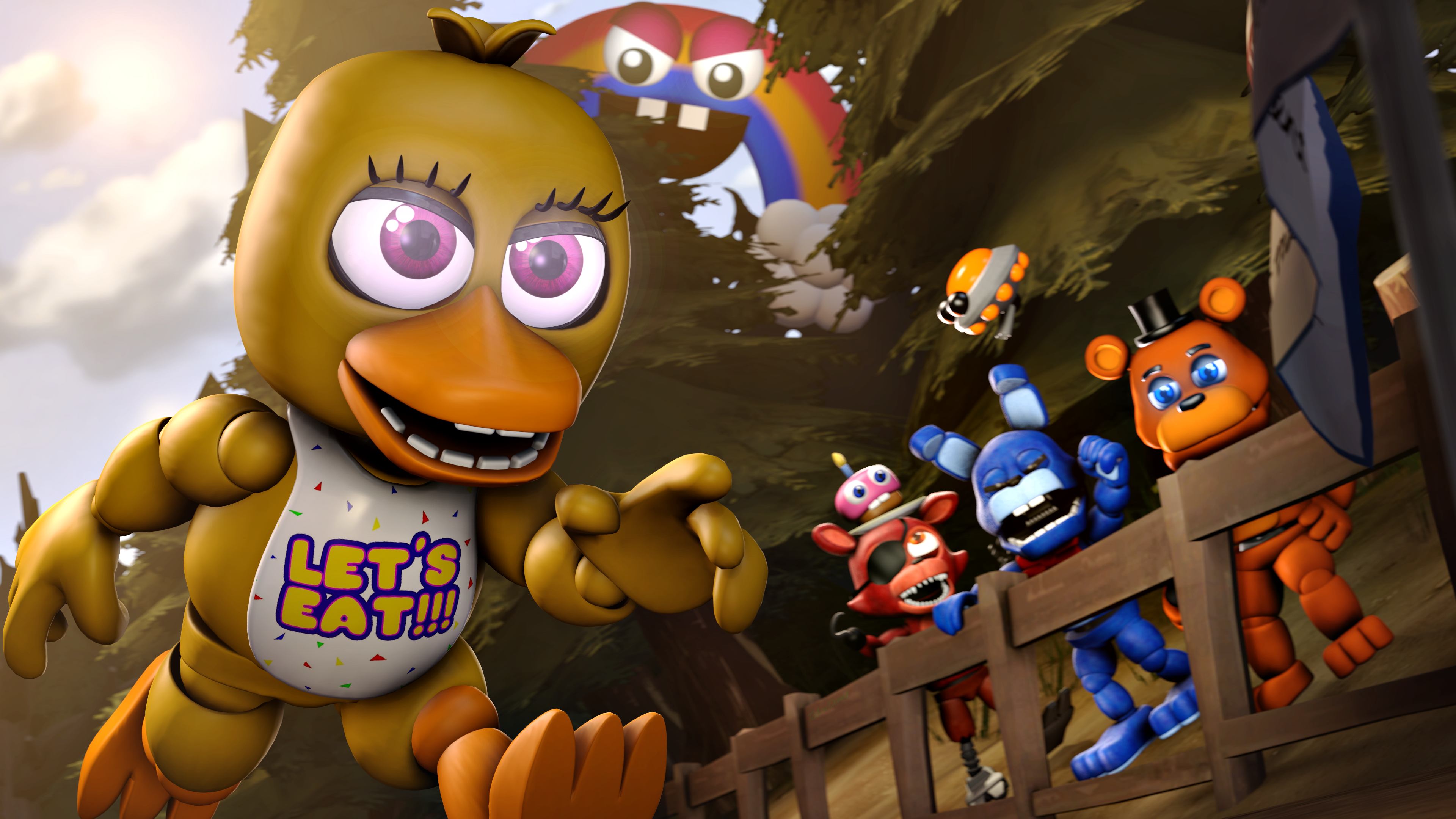 FNaF World Wallpapers