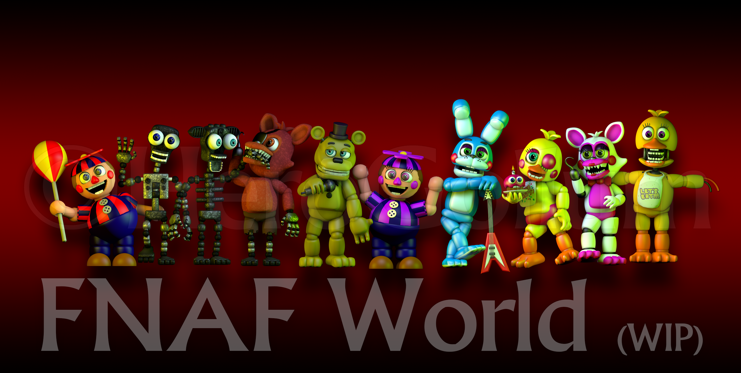 FNaF World Wallpapers