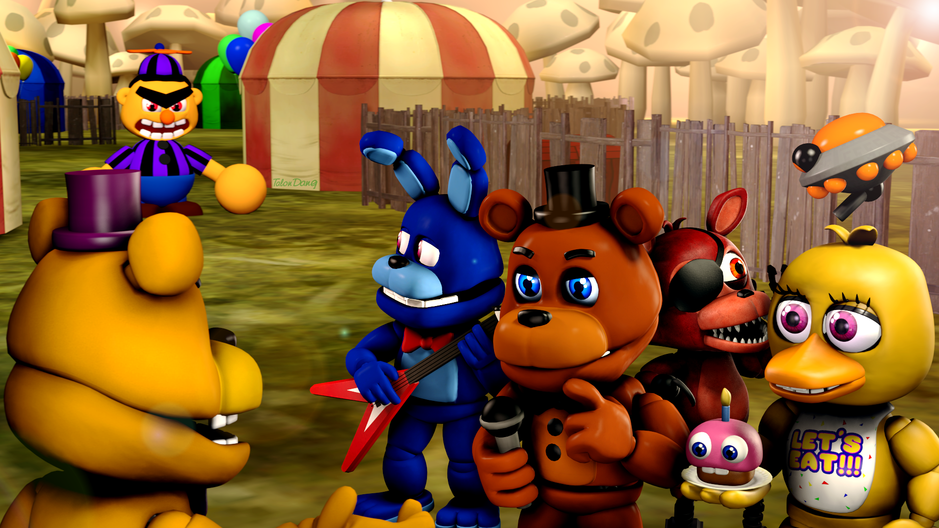 FNaF World Wallpapers