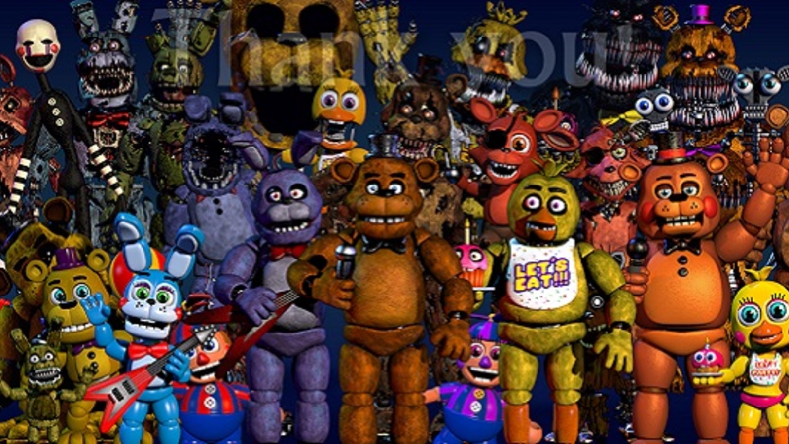 FNaF World Wallpapers