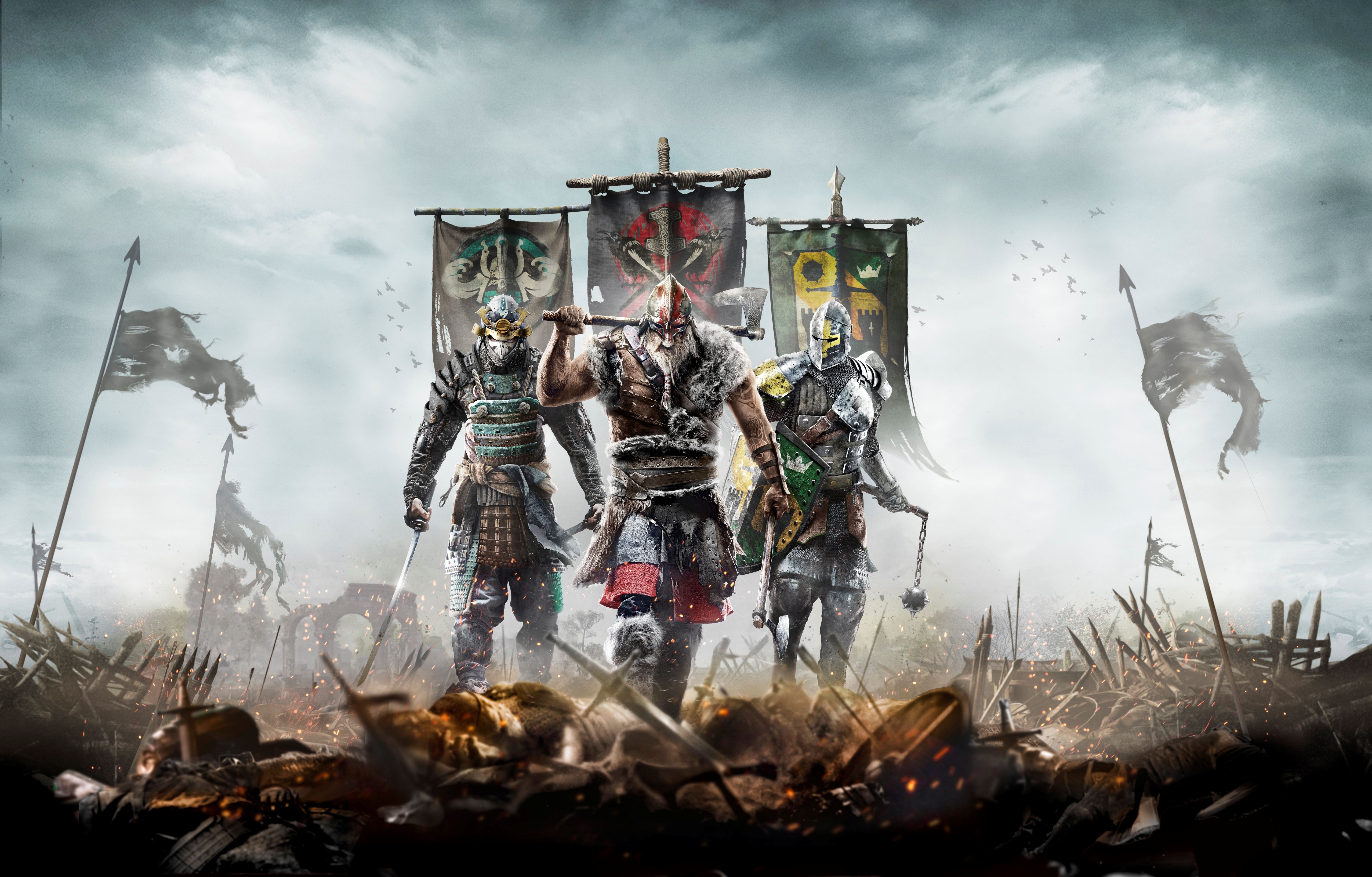 For Honor 8k Gaming Wallpapers