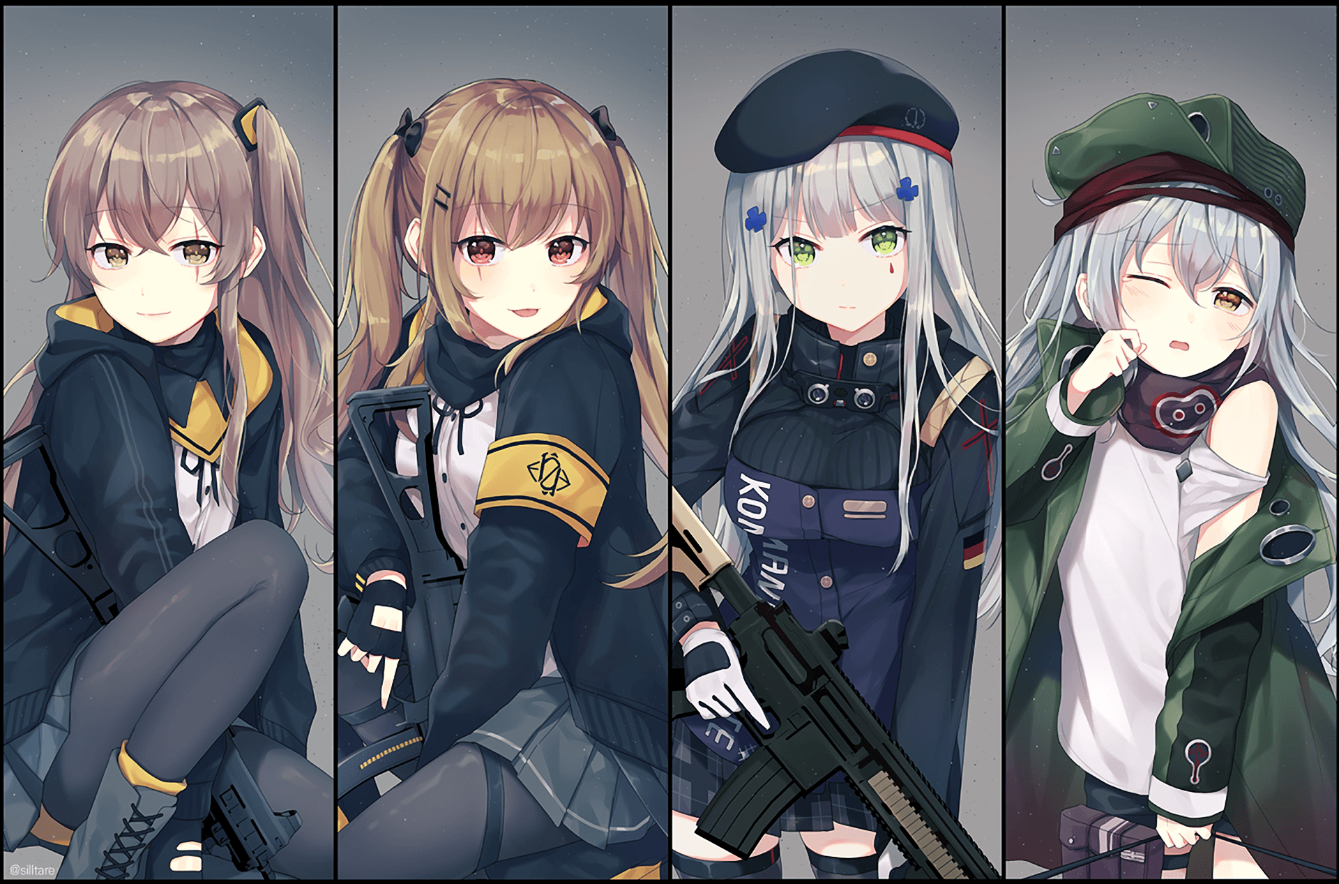 Frontline G11 and HK416 Wallpapers