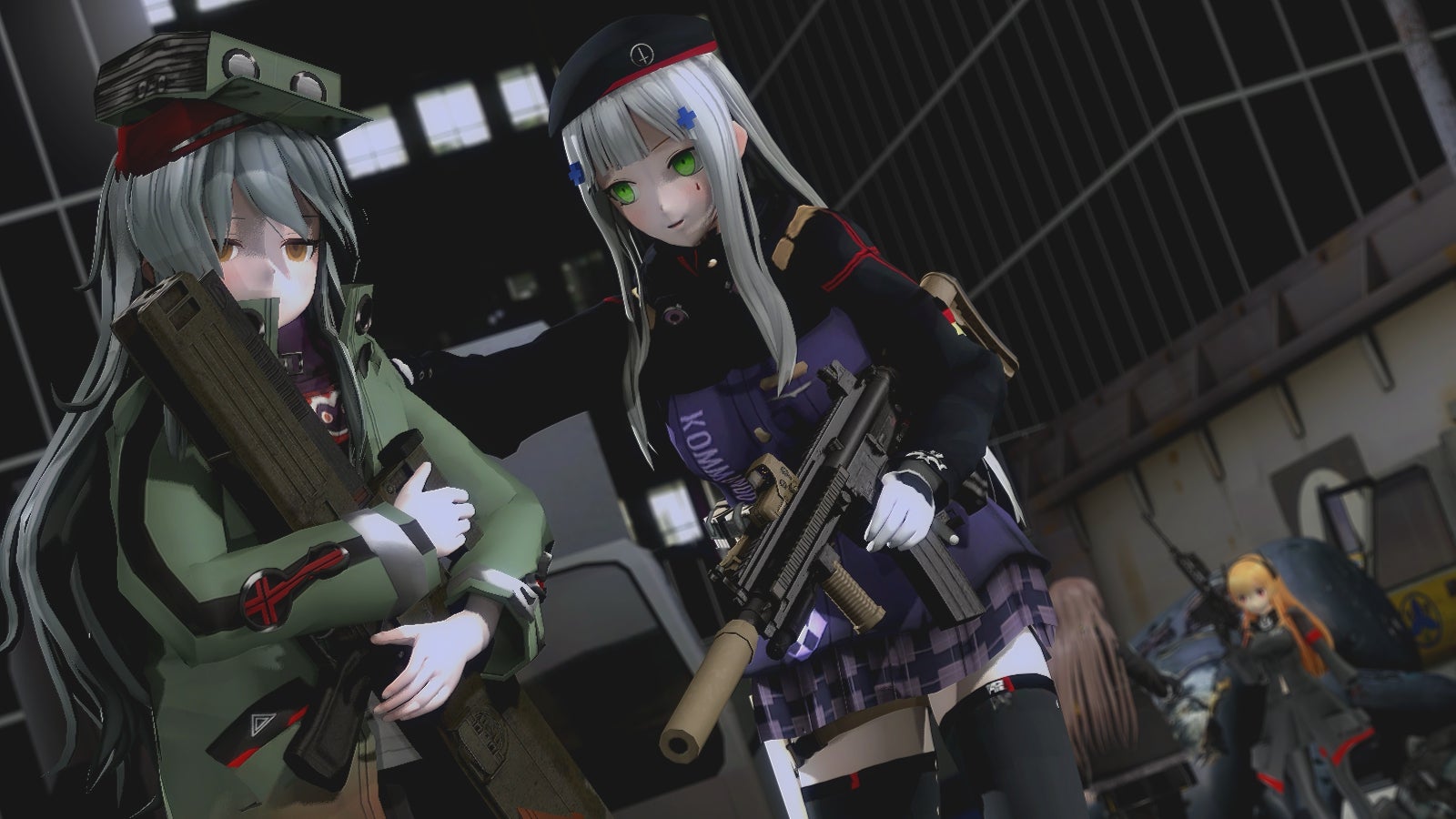 Frontline G11 and HK416 Wallpapers