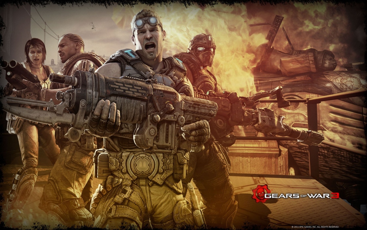 Gears Of War 3 Wallpapers