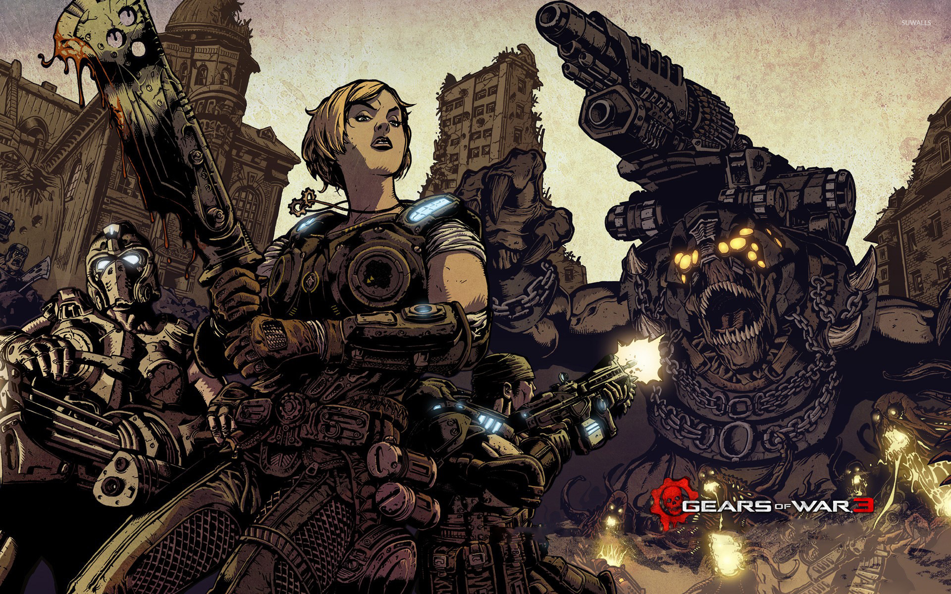 Gears Of War 3 Wallpapers