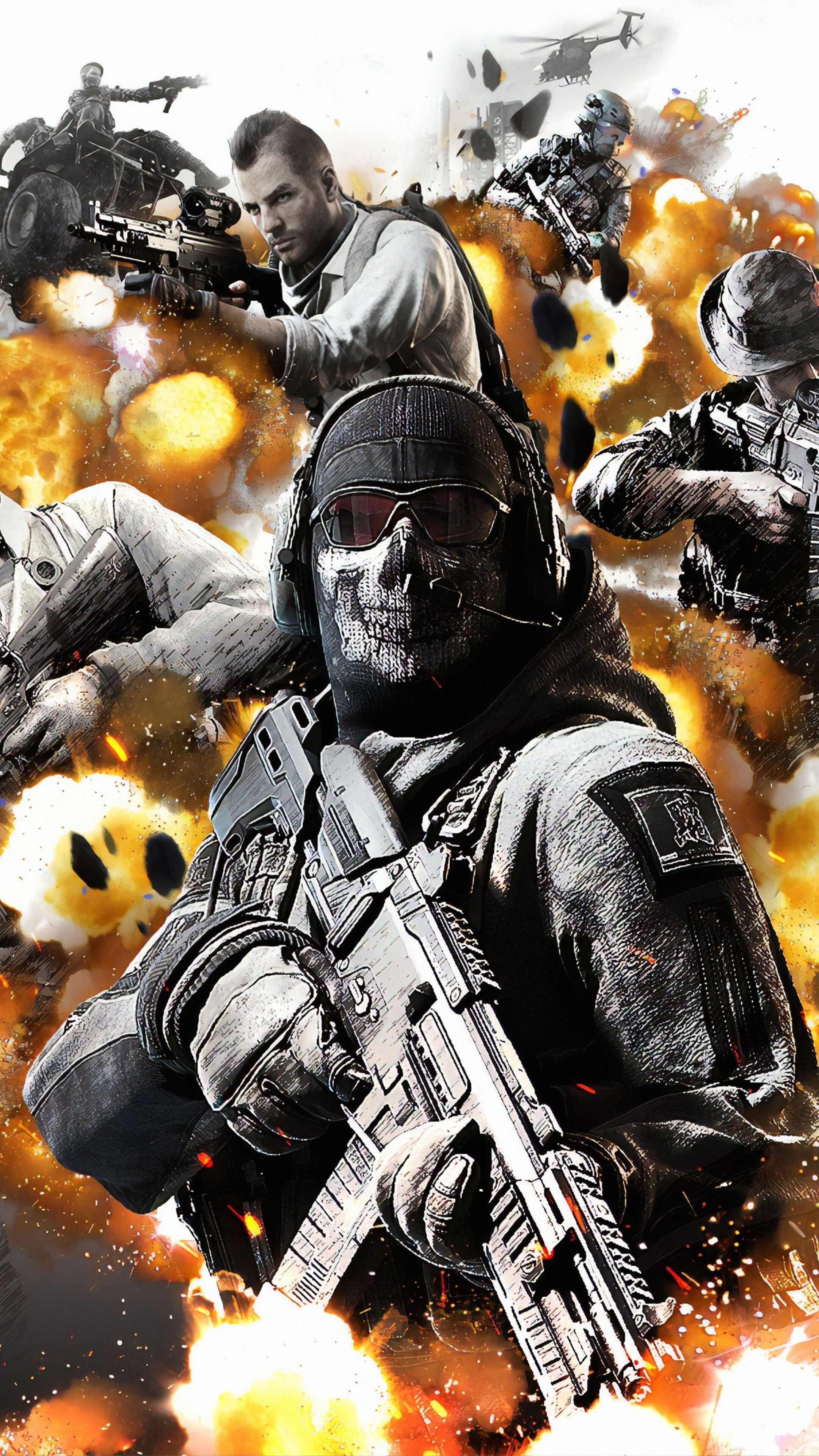 Ghost Hazmat Kruger Alchemist Call Of Duty Wallpapers