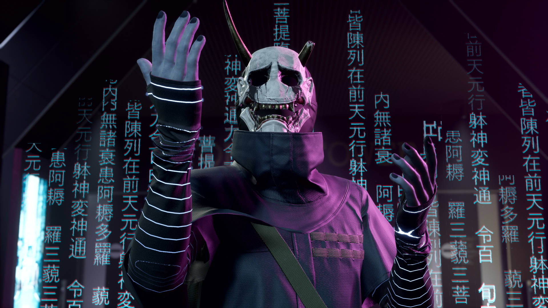 Ghostwire Tokyo Hannya Wallpapers