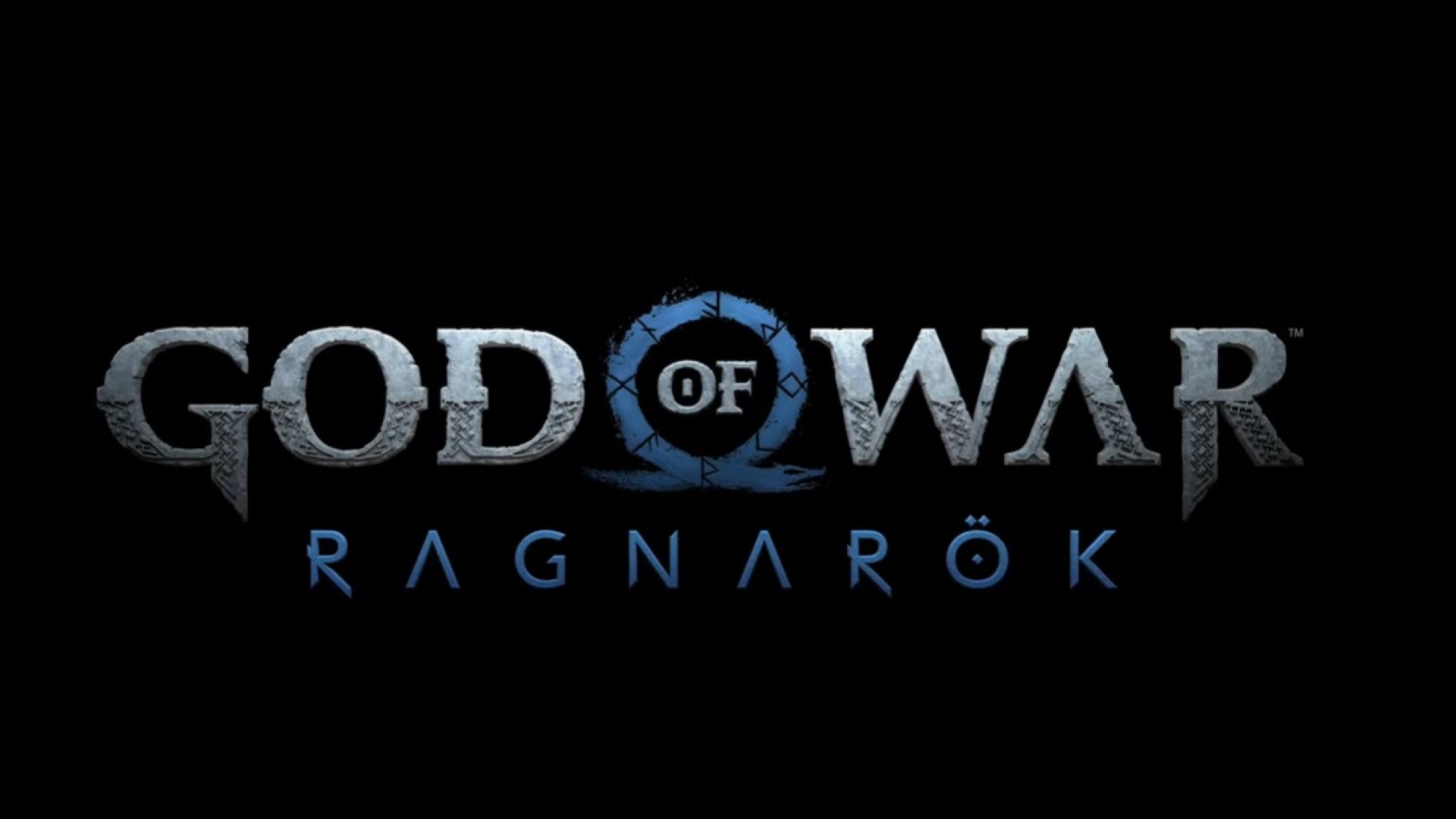 God of War Ragnarok Game Logo Wallpapers