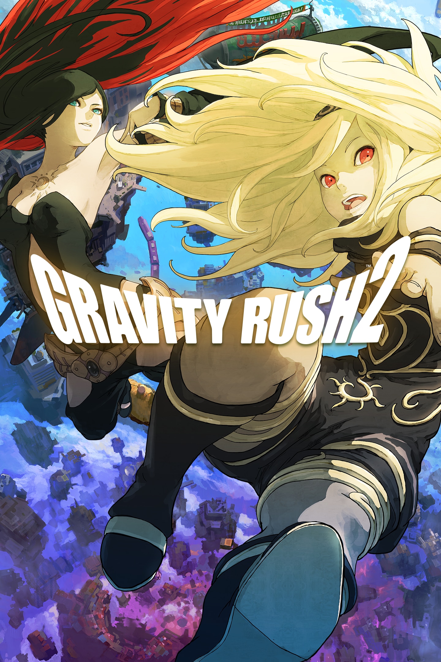 Gravity Rush Game Digital Wallpapers