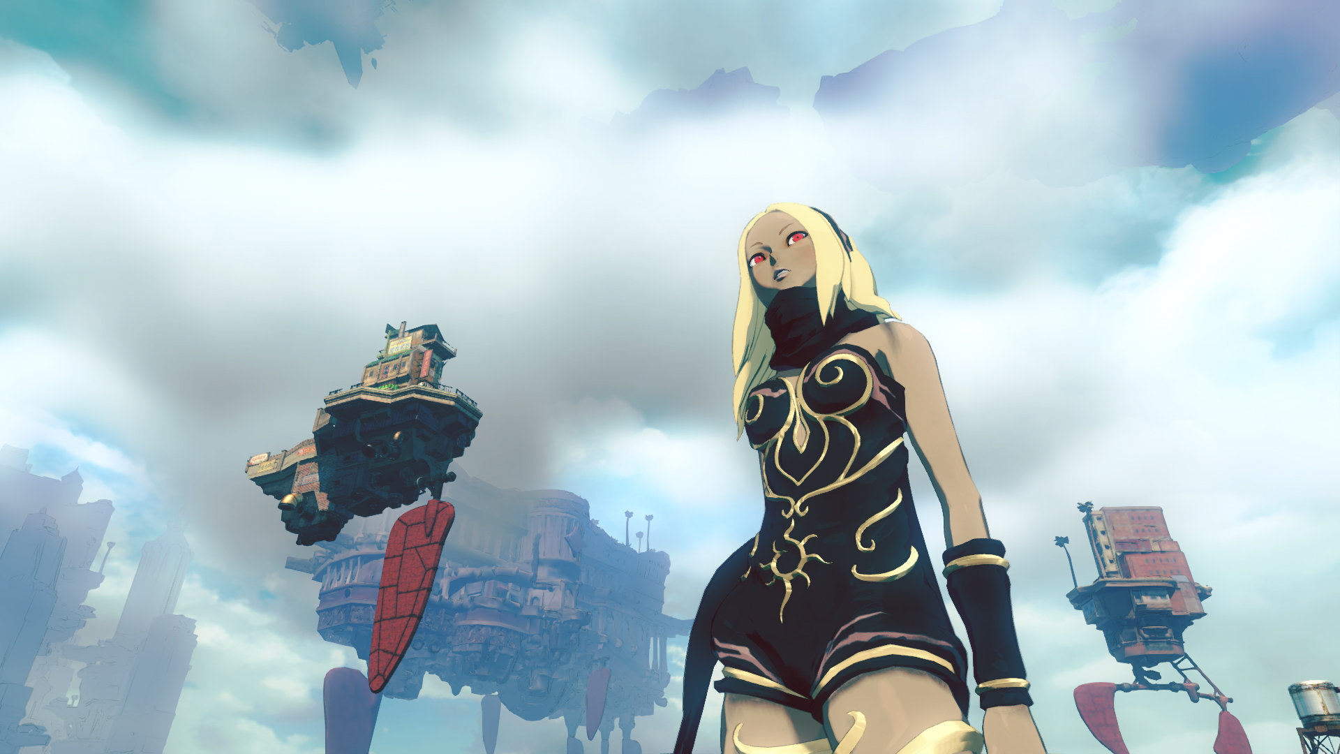 Gravity Rush Game Digital Wallpapers