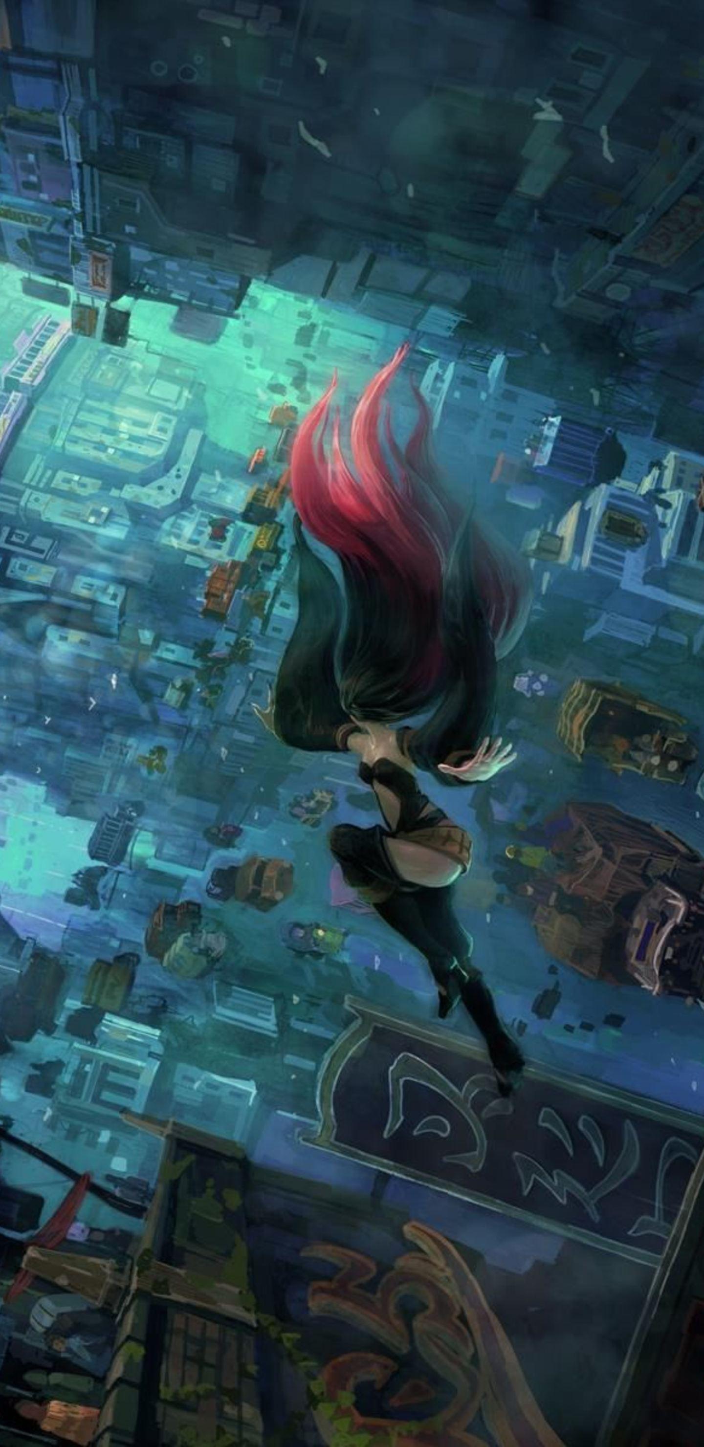 Gravity Rush Game Digital Wallpapers