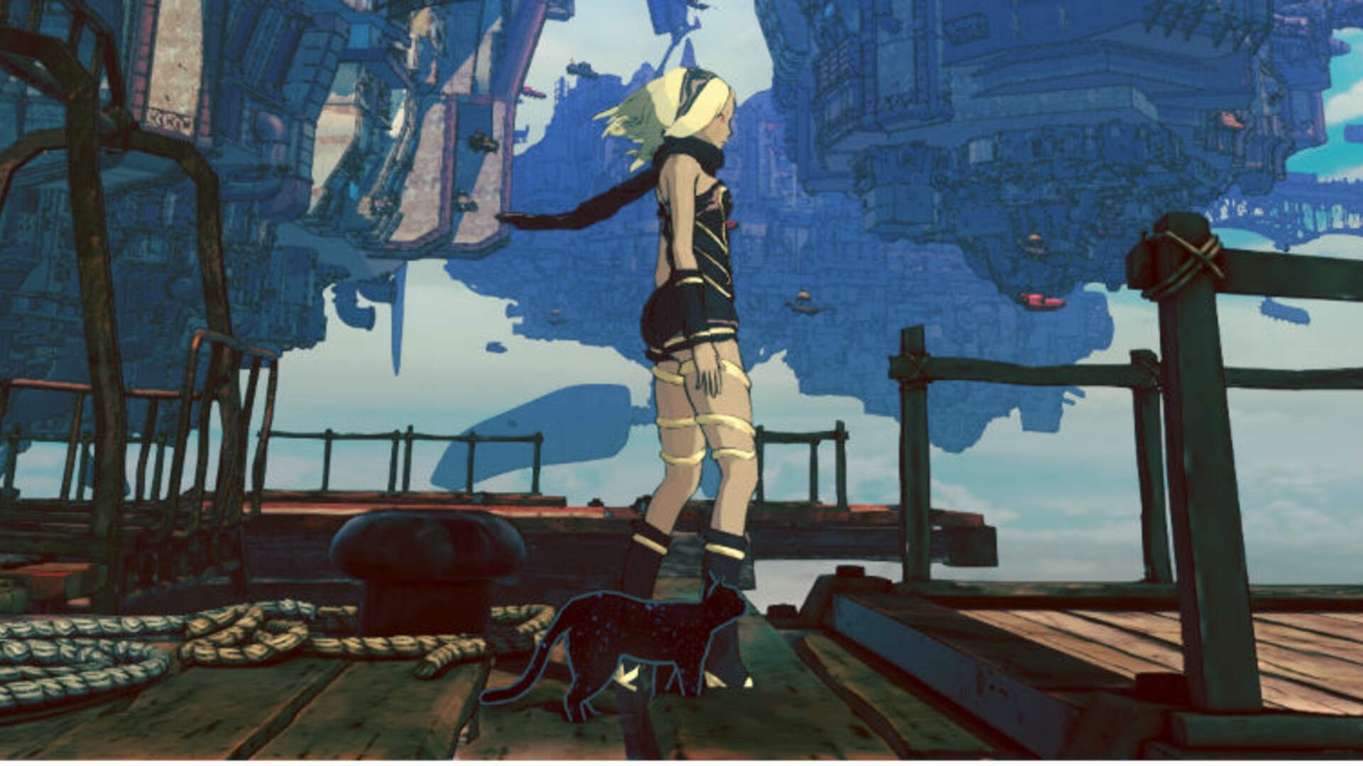 Gravity Rush Game Digital Wallpapers