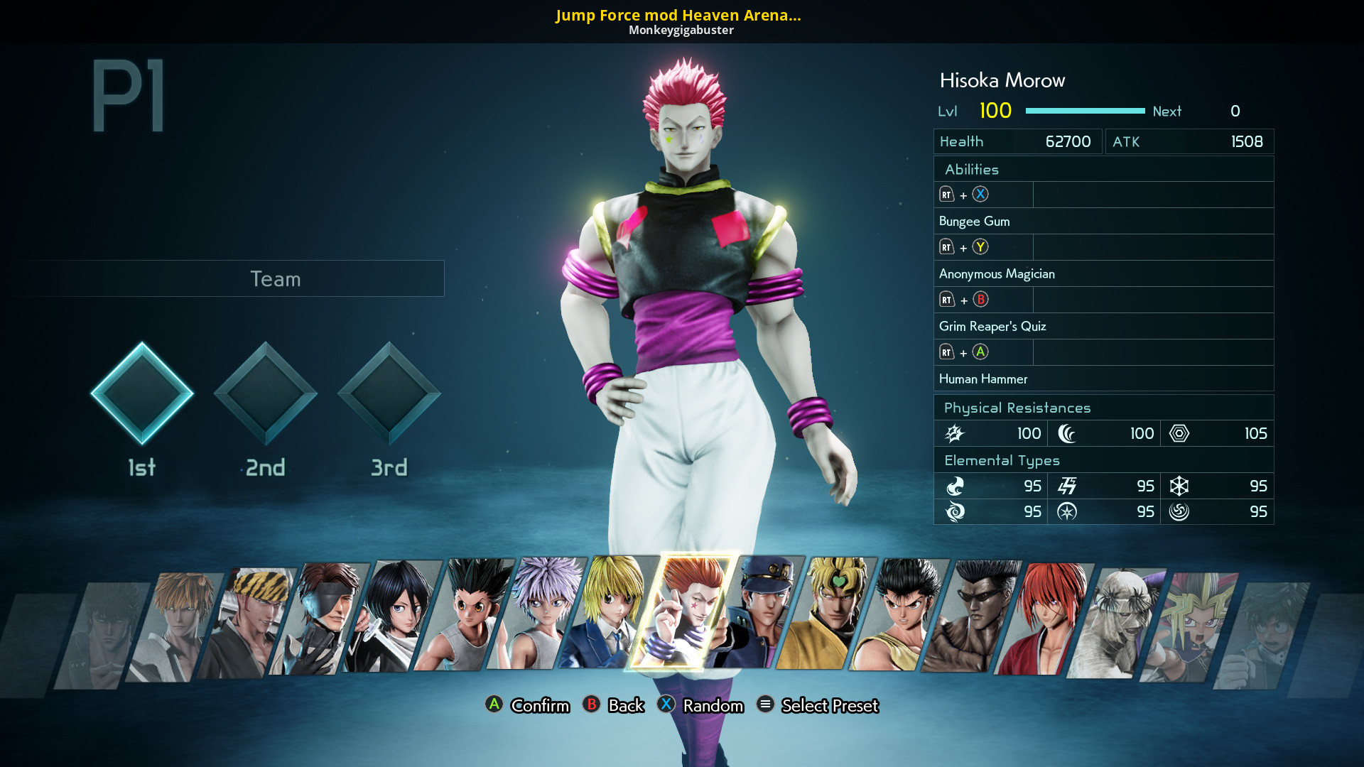 Hisoka Jump Force Wallpapers