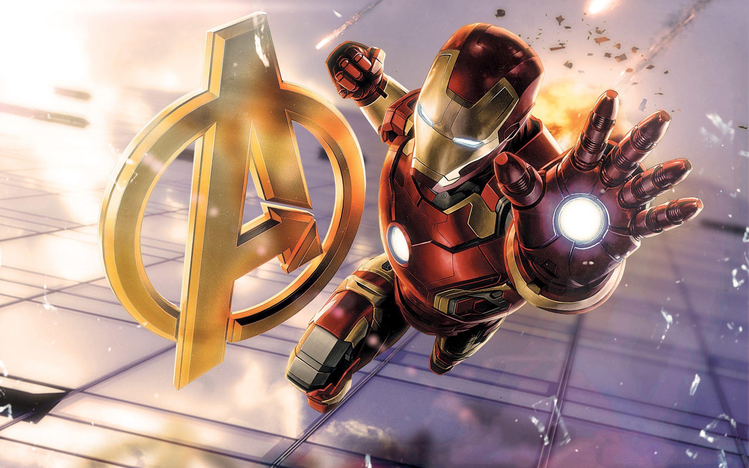 Iron Man of Marvel's Avengers Wallpapers