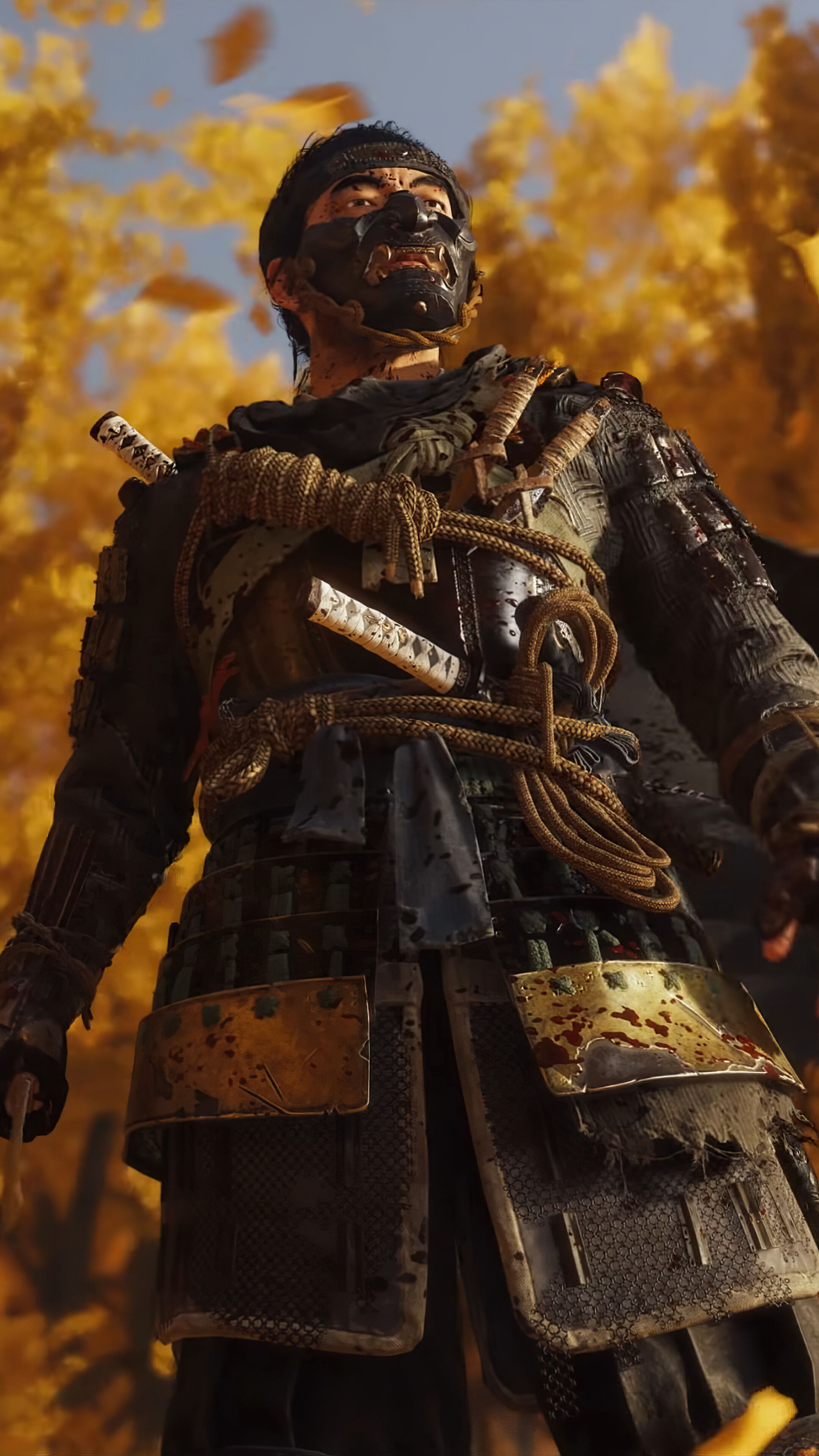 Jin Sakai New Ghost of Tsushima Wallpapers