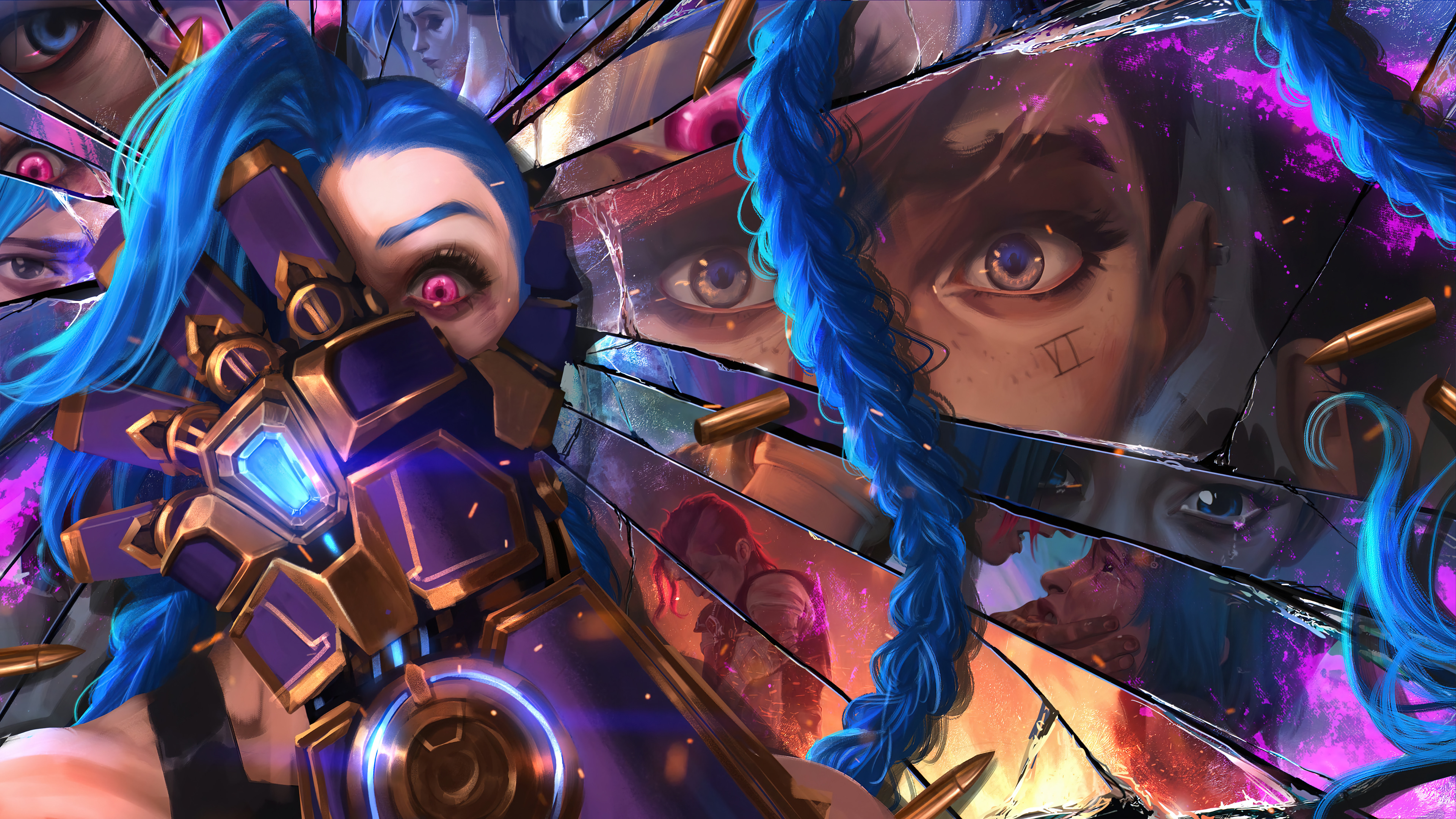 Jinx and Vi Legends Of Runeterra HD Wallpapers