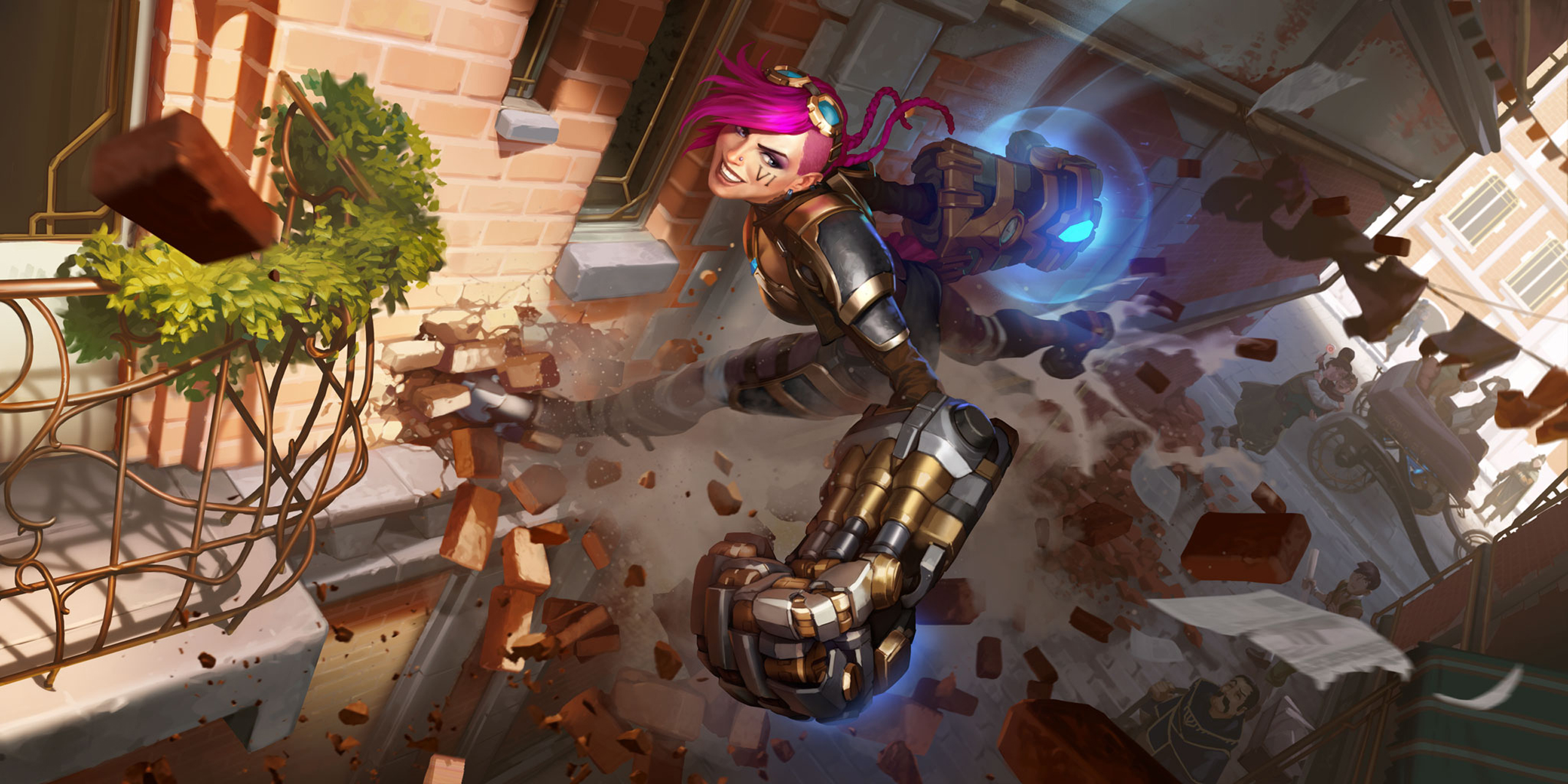 Jinx and Vi Legends Of Runeterra HD Wallpapers