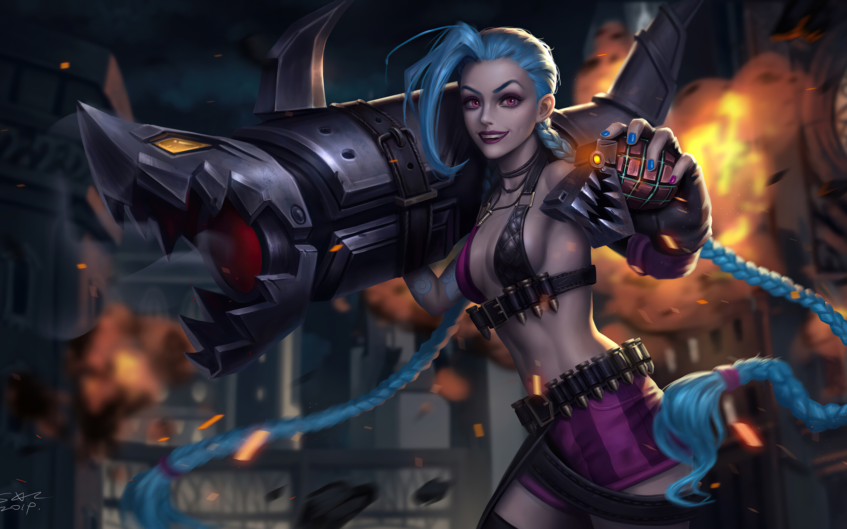 Jinx Cool League Of Legends Wallpapers