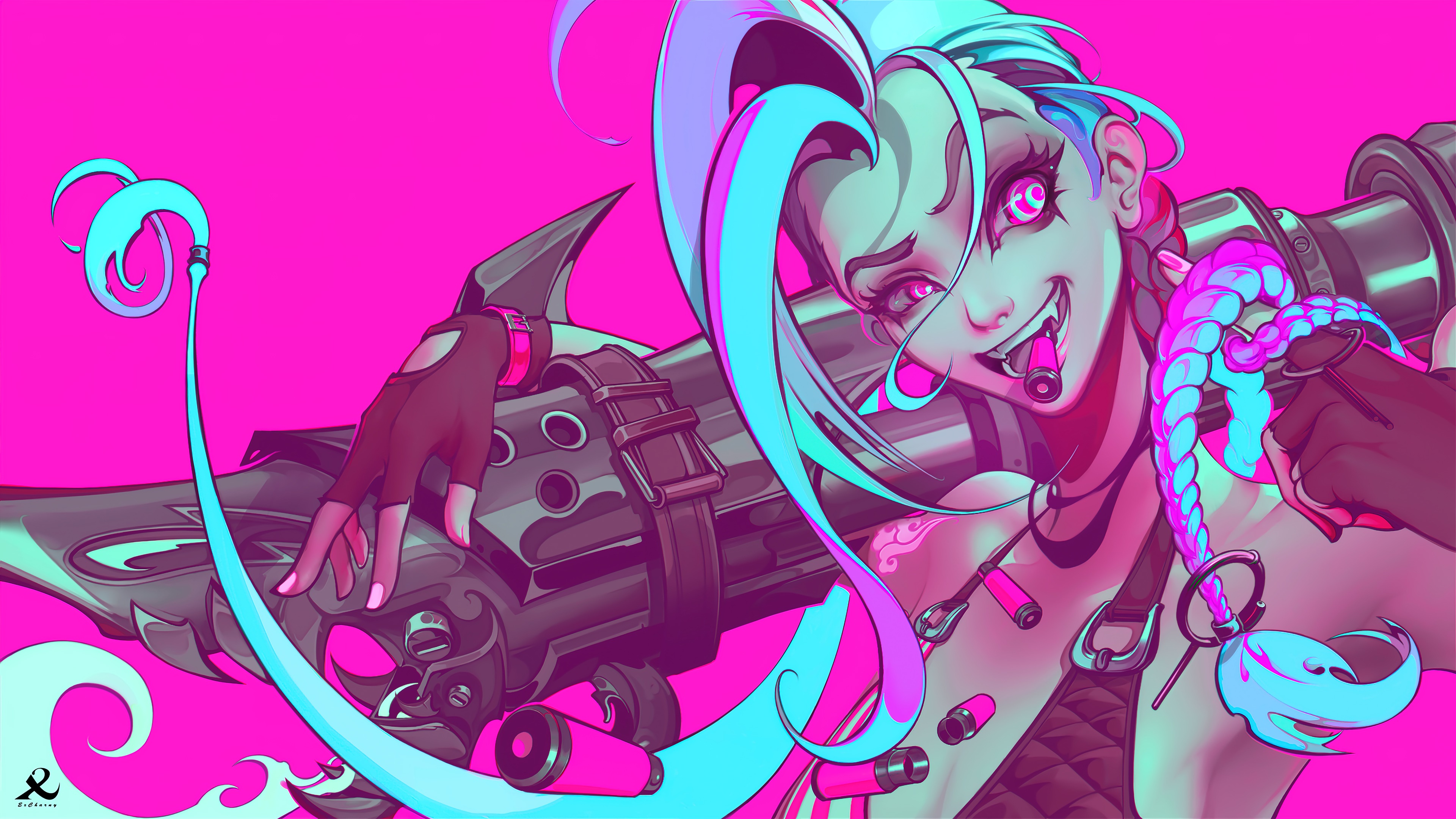 Jinx Cool League Of Legends Wallpapers