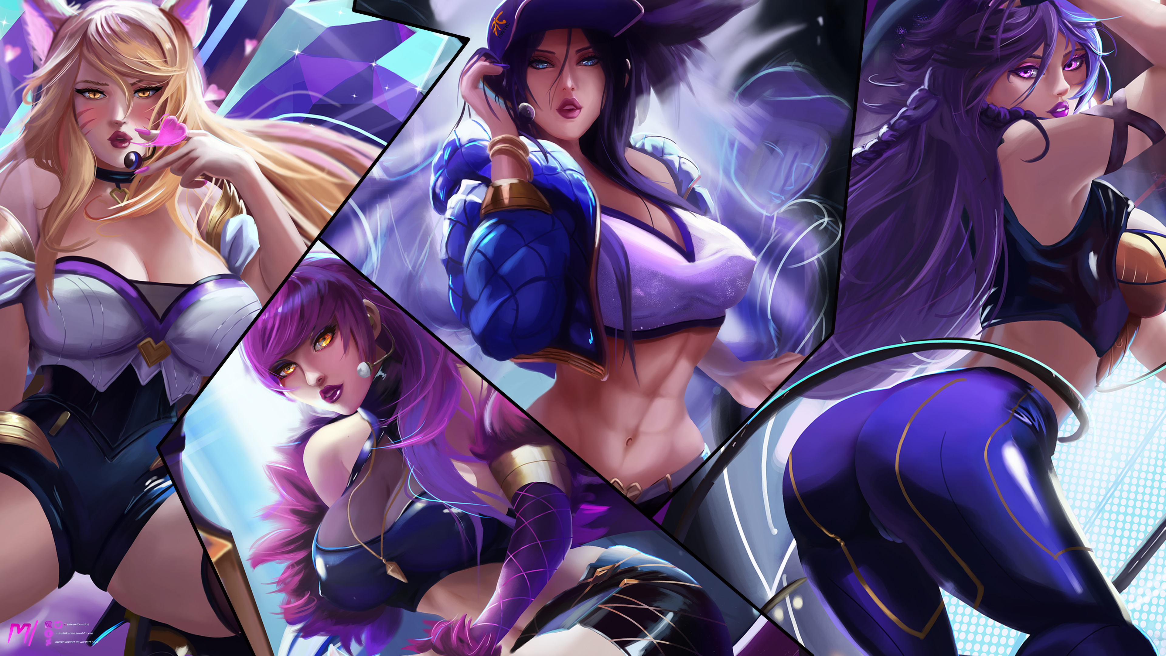 Kai'Sa League of Legends K-Pop Wallpapers