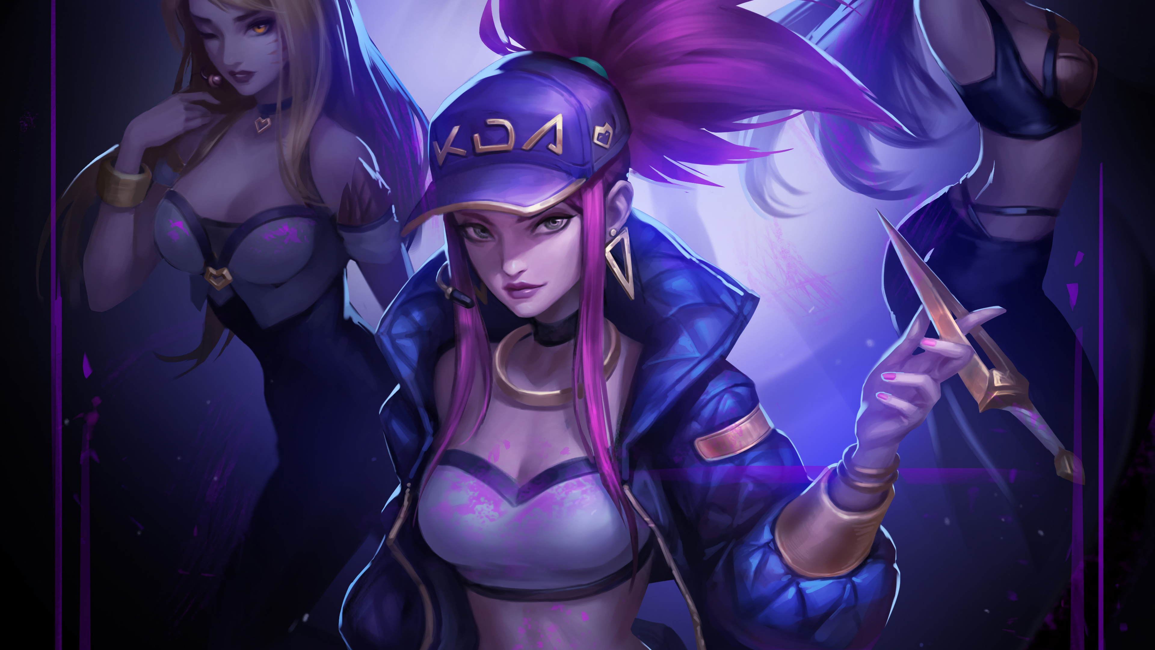 Kda Akali League Of Legends Wallpapers