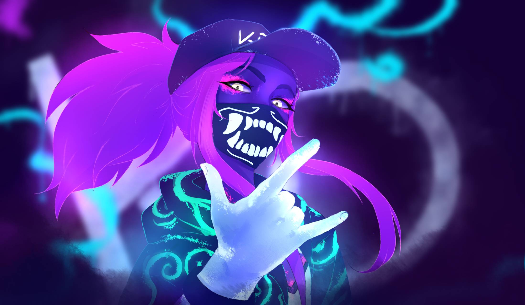 Kda Akali League Of Legends Wallpapers