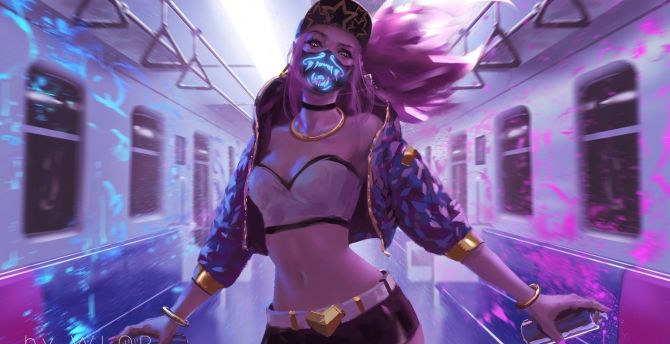 Kda Akali League Of Legends Wallpapers