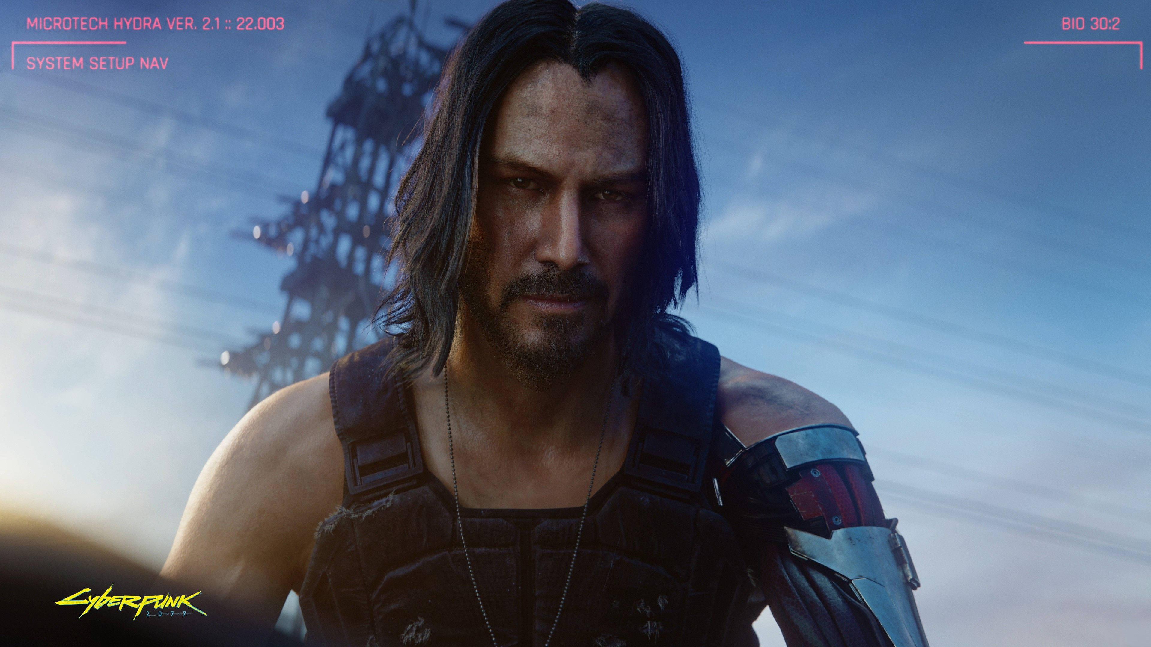 Keanu Reeves Cyberpunk 2077 Cyborg Wallpapers