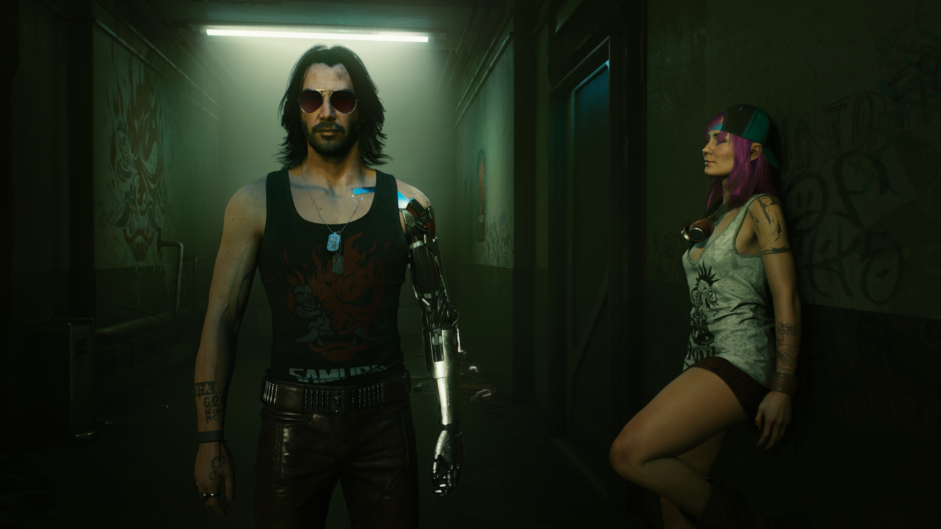 Keanu Reeves Cyberpunk 2077 Cyborg Wallpapers