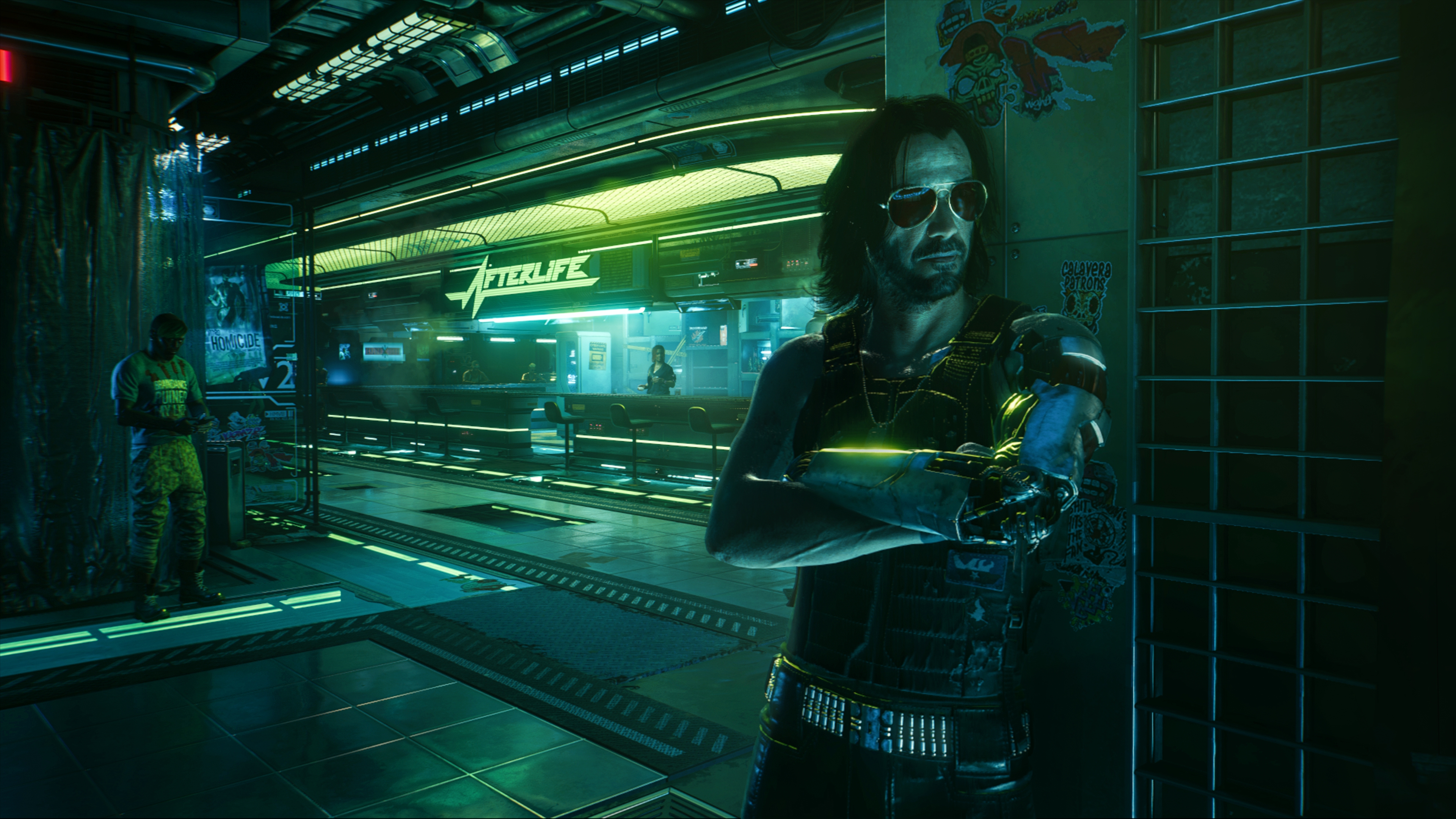 Keanu Reeves Cyberpunk 2077 Cyborg Wallpapers