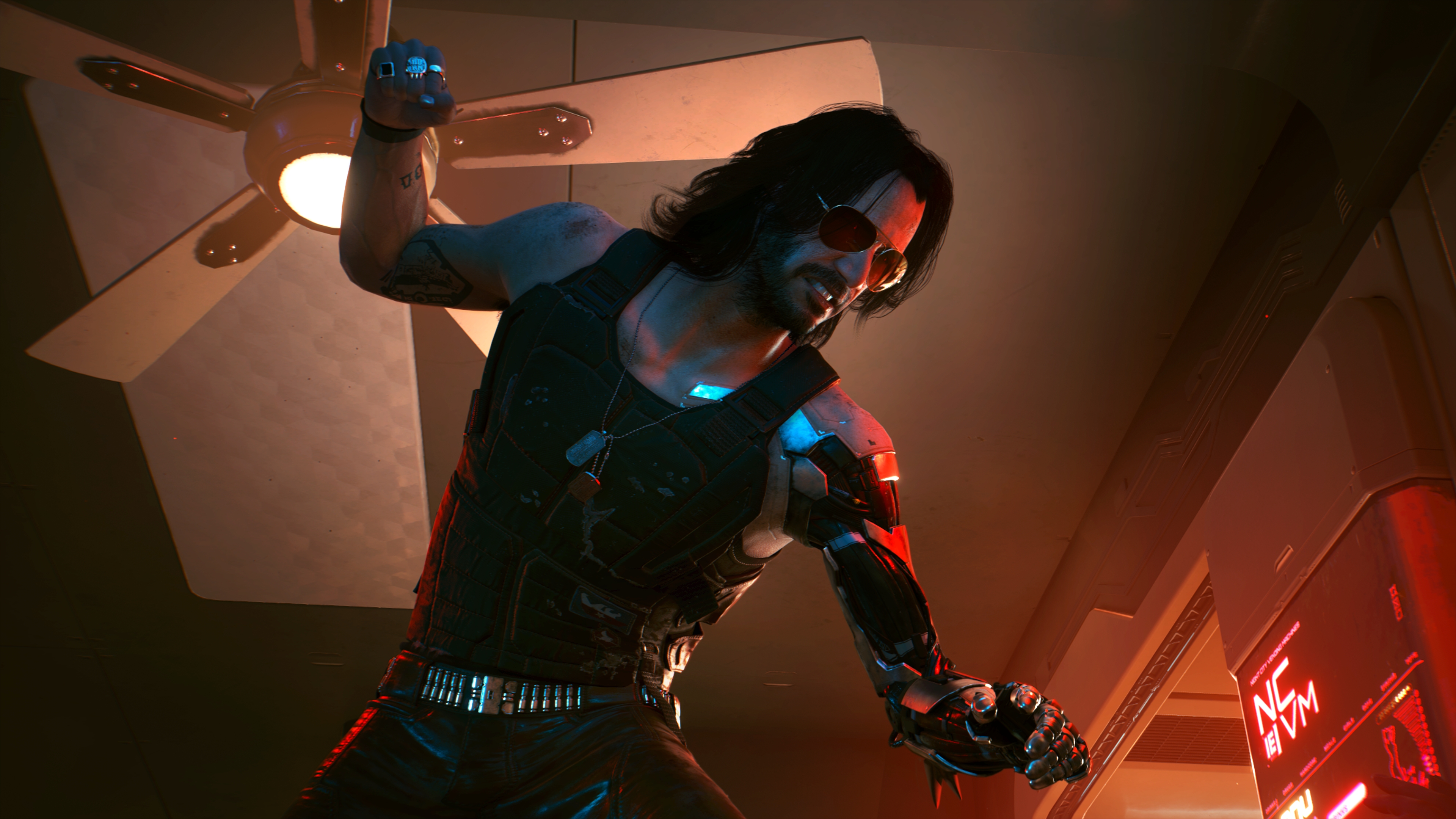 Keanu Reeves Cyberpunk 2077 Cyborg Wallpapers