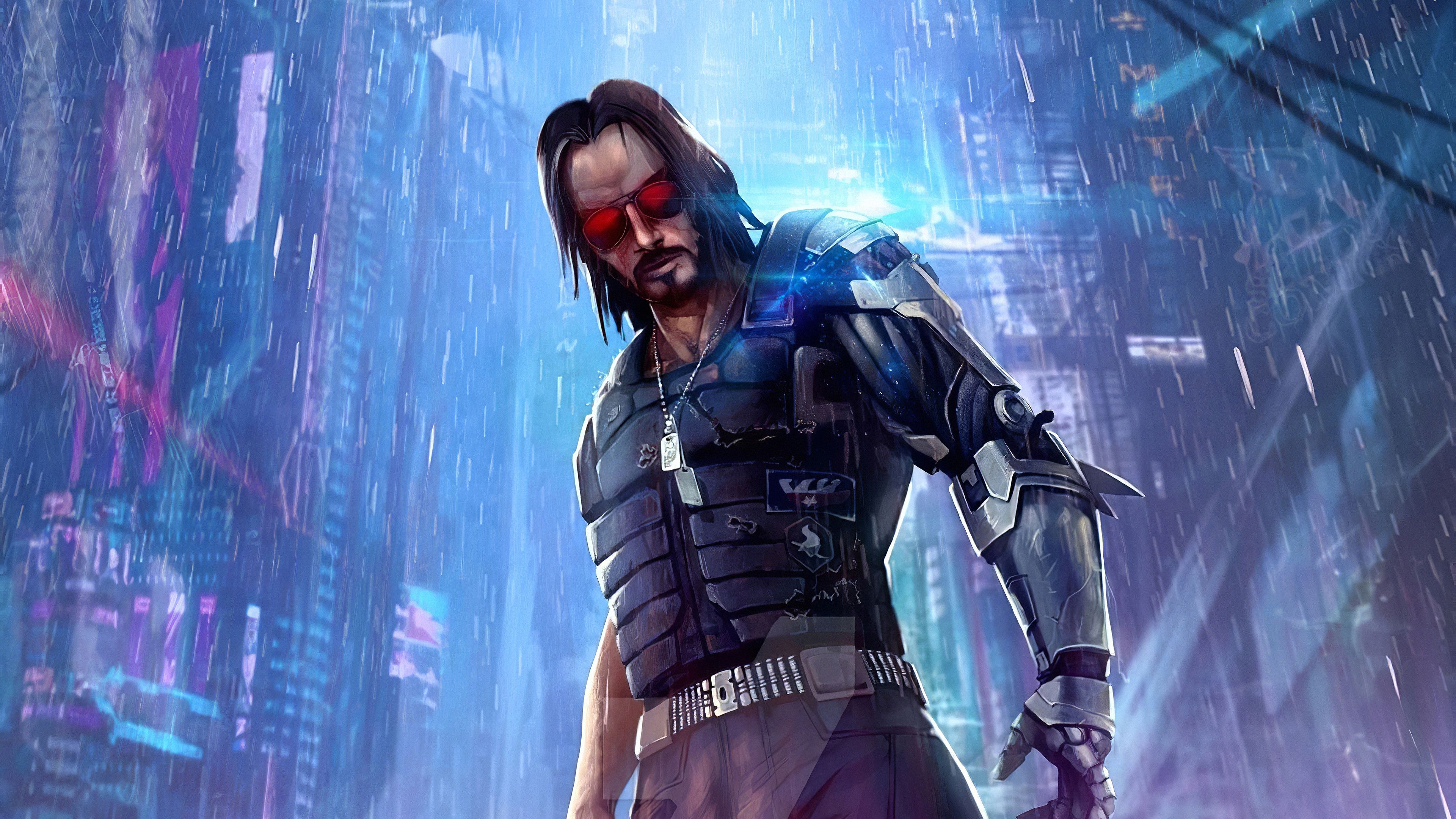 Keanu Reeves Cyberpunk 2077 Cyborg Wallpapers