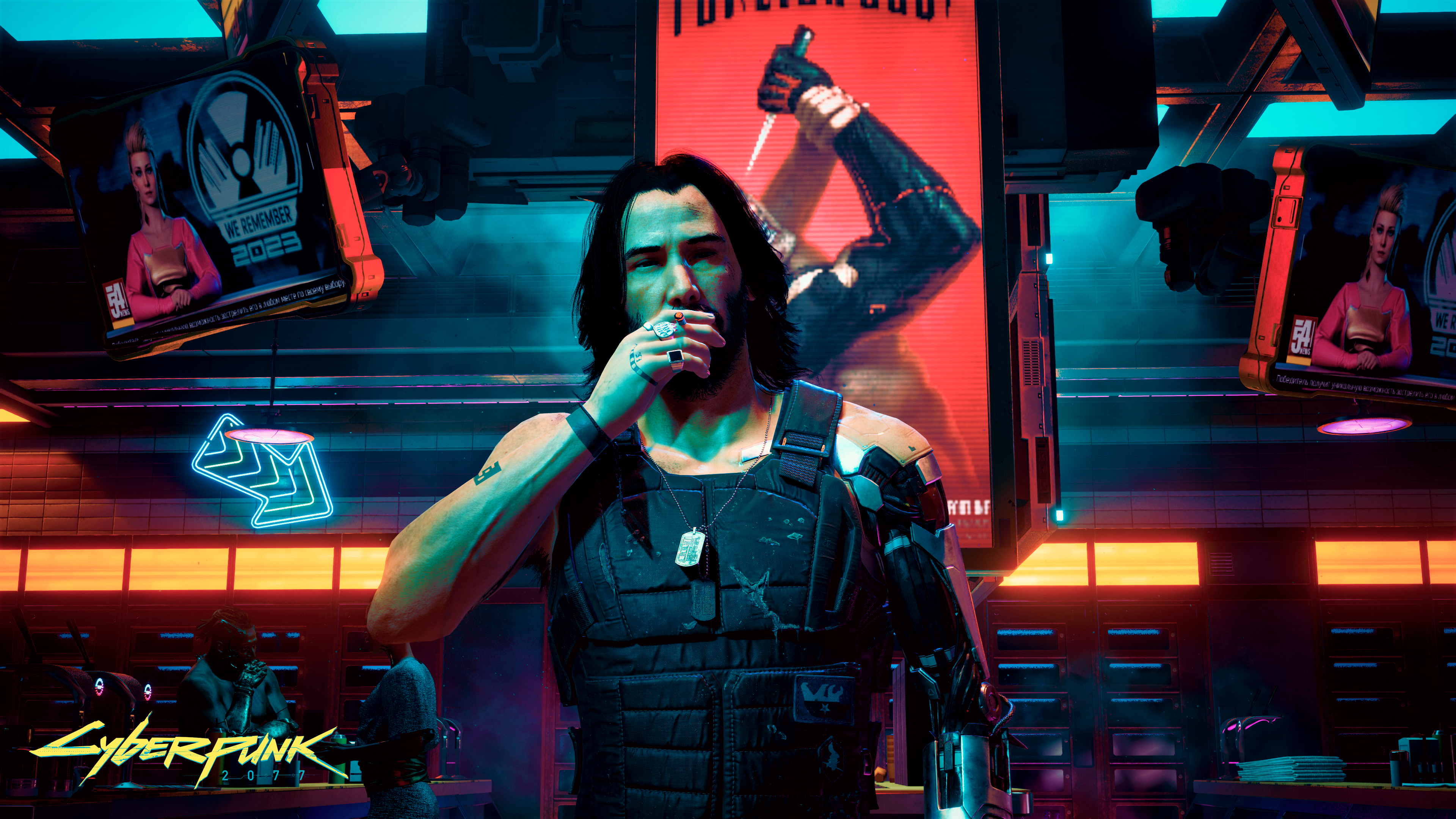 Keanu Reeves Cyberpunk 2077 Cyborg Wallpapers