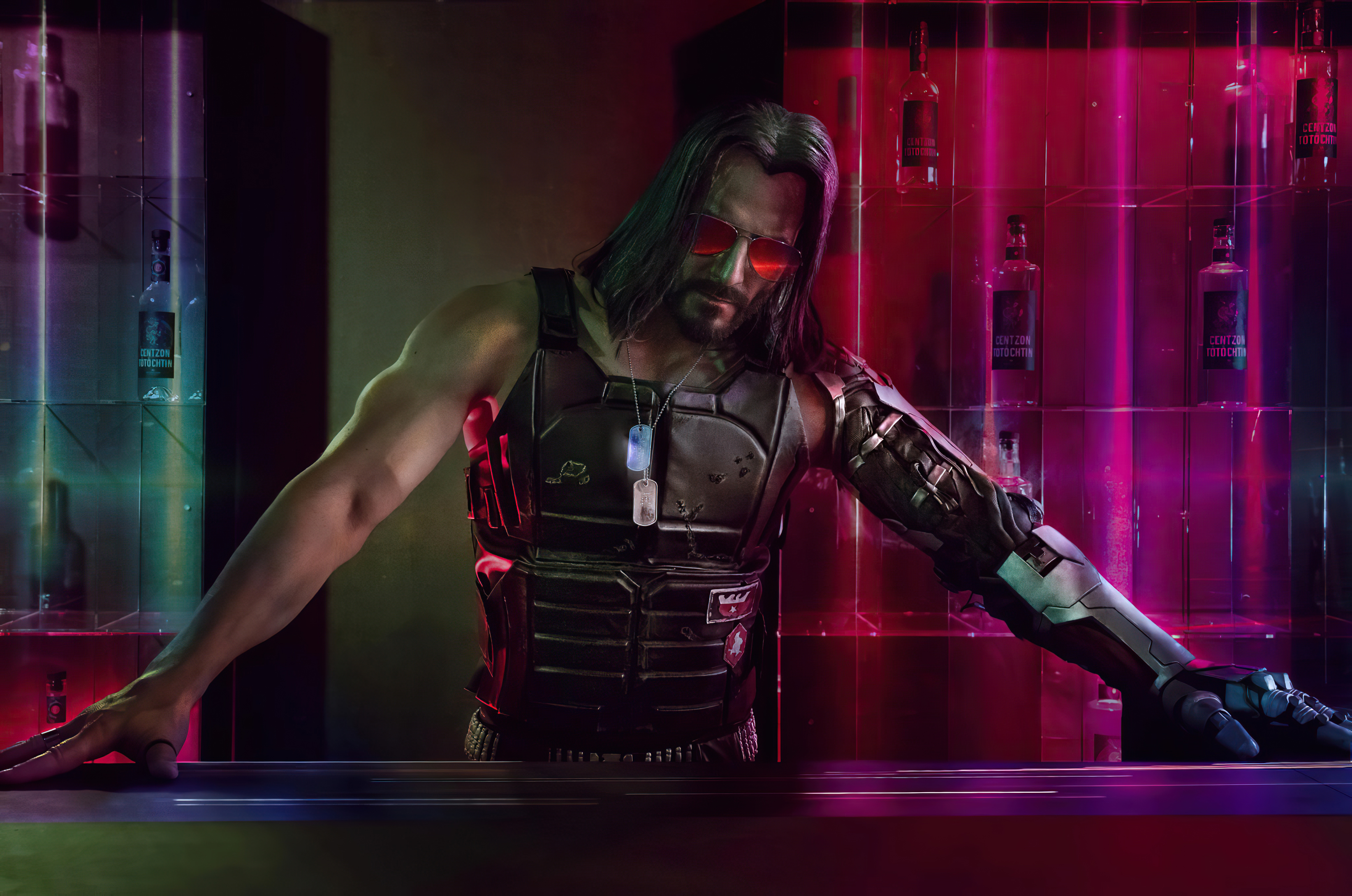 Keanu Reeves Cyberpunk 2077 Cyborg Wallpapers