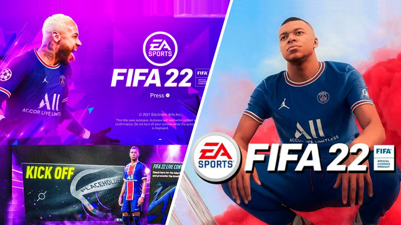 Kylian Mbappe FIFA 22 Game Wallpapers