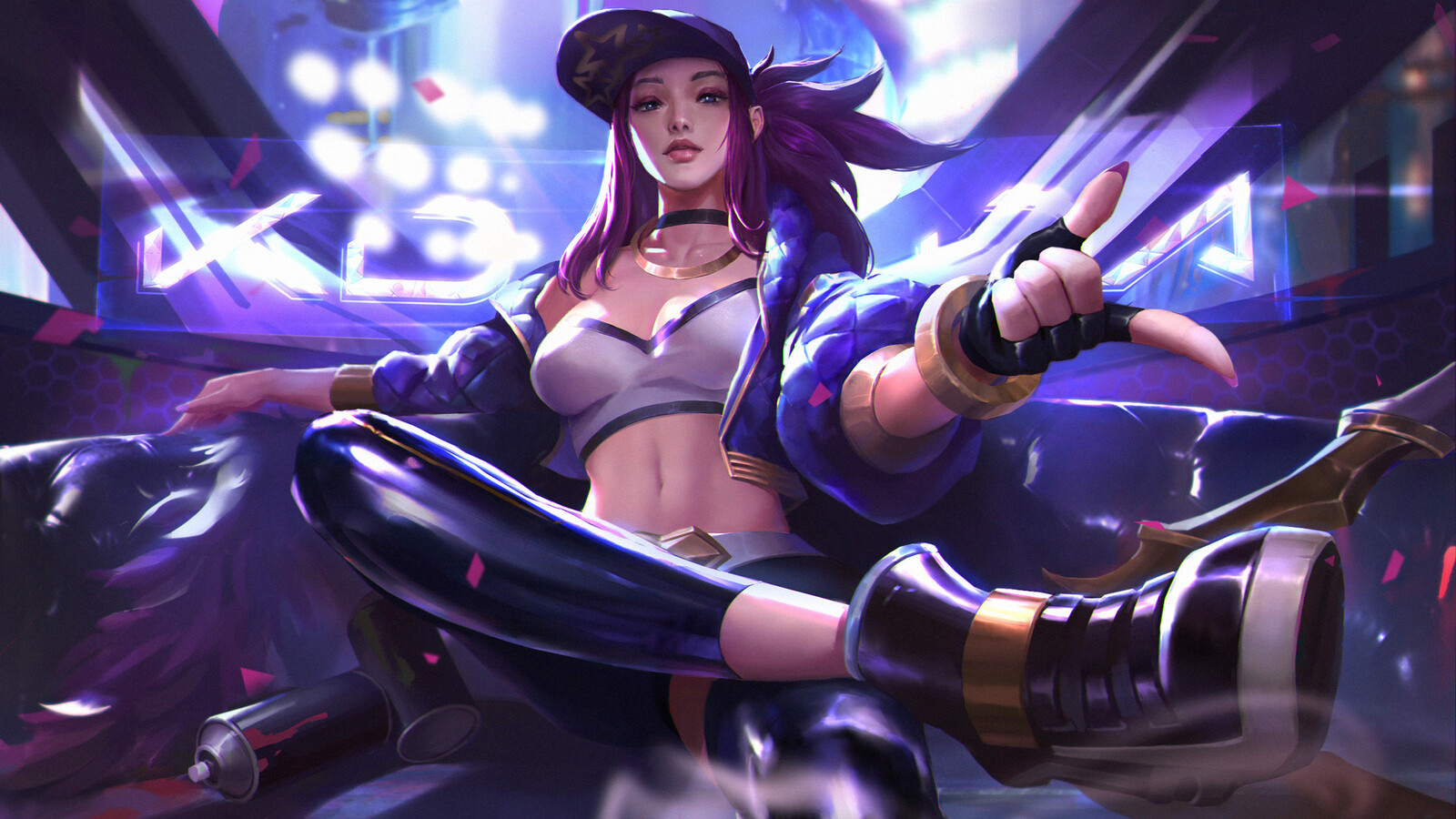 League Of Legends  K/DA Group 8K Wallpapers