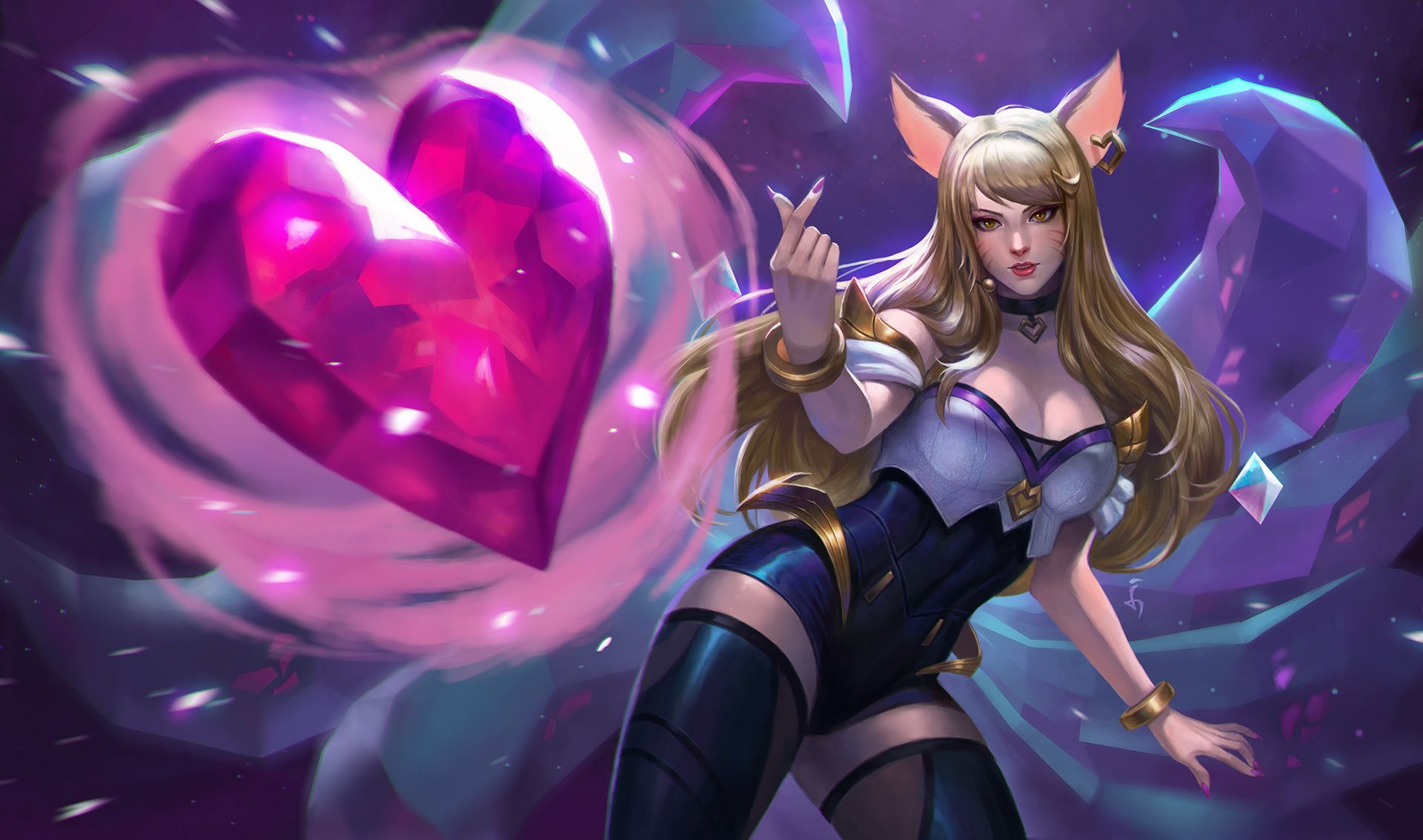 League Of Legends  K/DA Group 8K Wallpapers