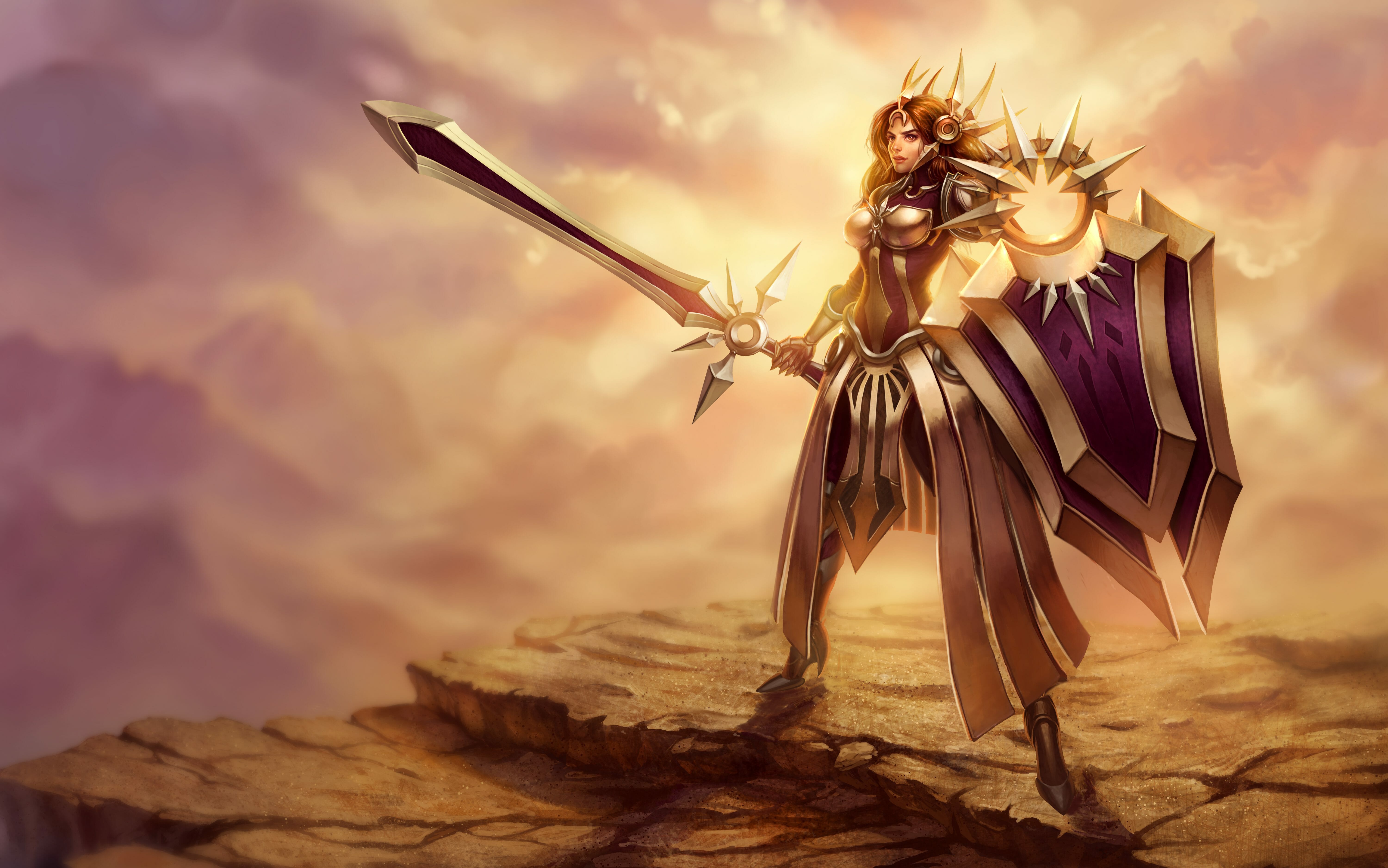 Leona New HD League Of Legends Wallpapers