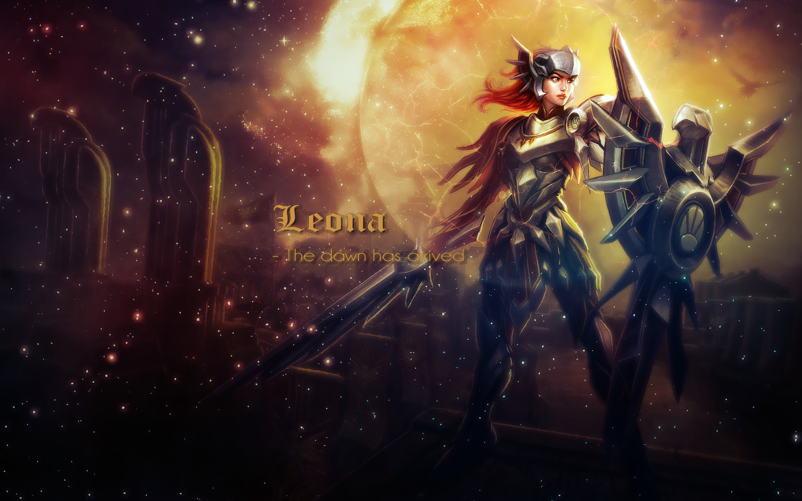 Leona New HD League Of Legends Wallpapers