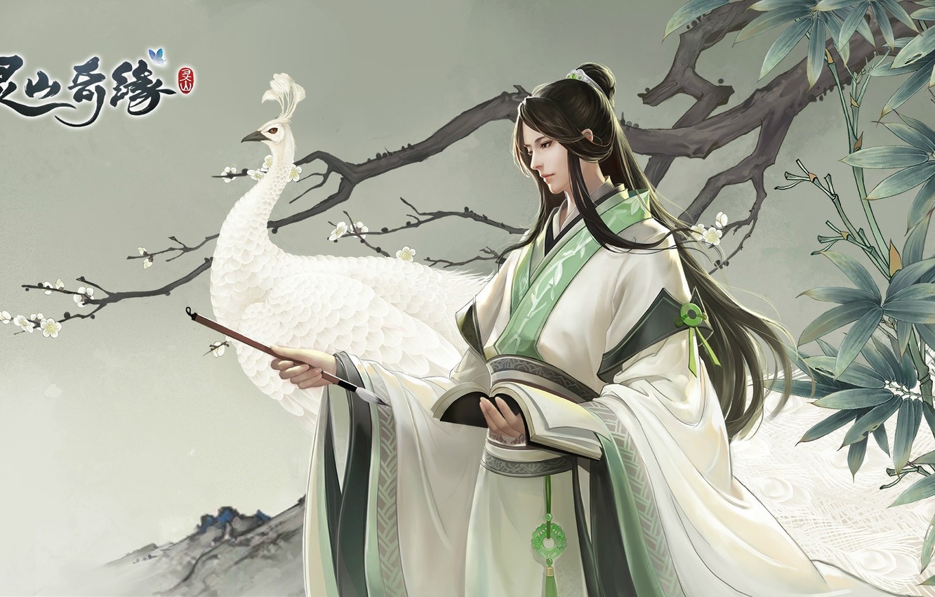 Lingshan Qi Yuan Male Character Wallpapers