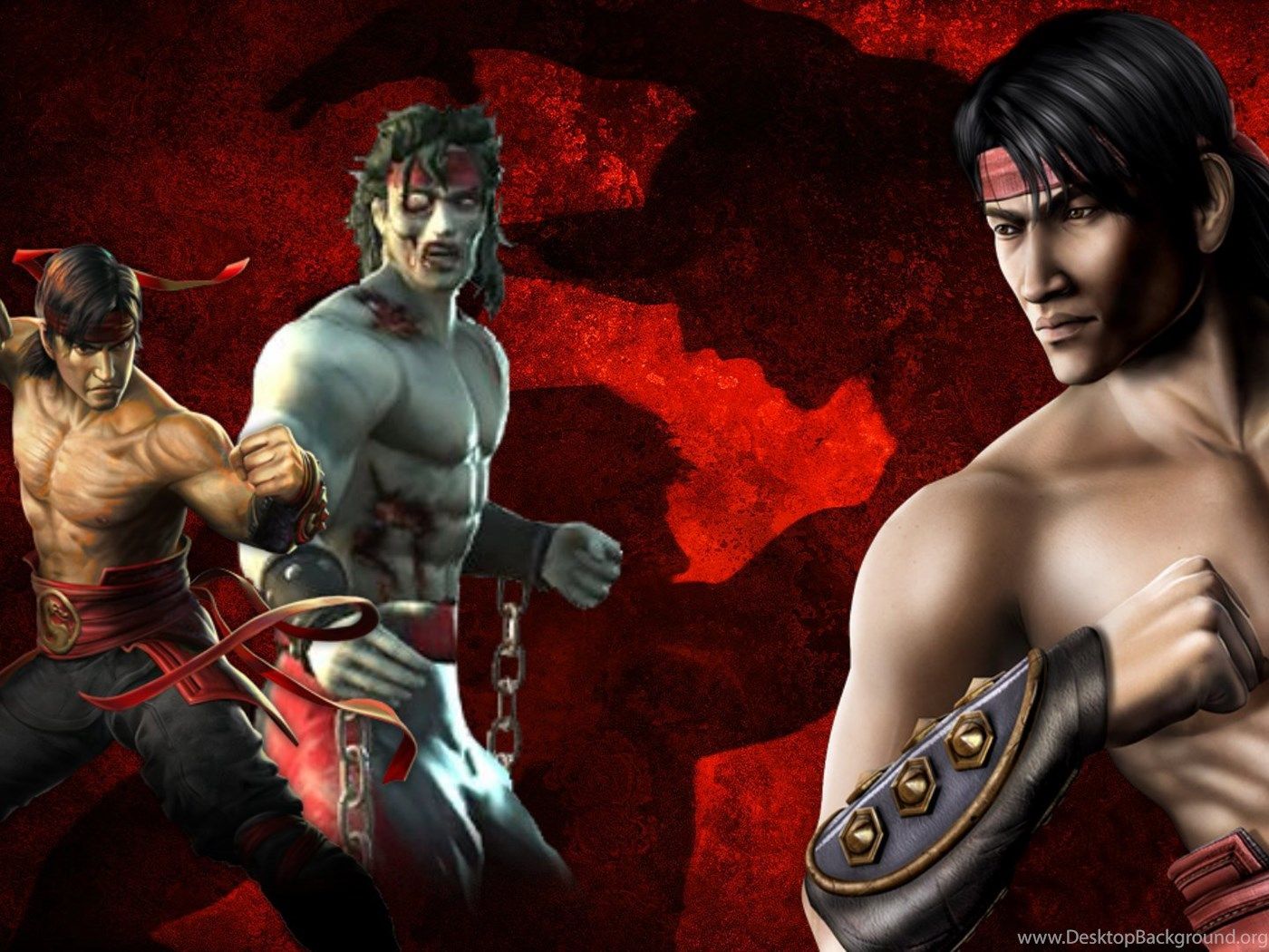 Liu Kang Mortal Kombat Minimal Wallpapers