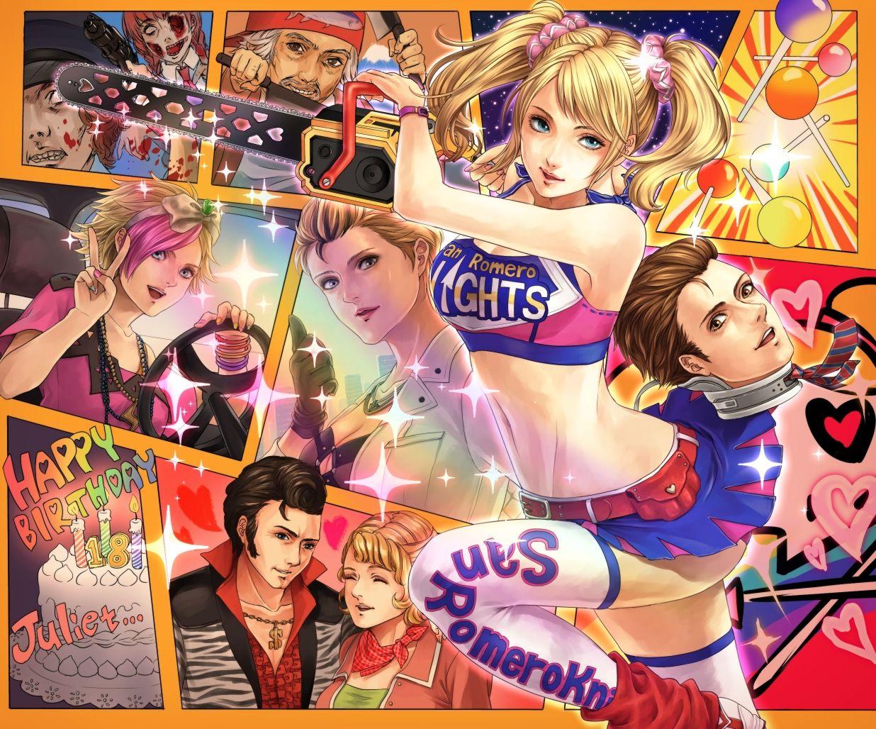 Lollipop Chainsaw Wallpapers